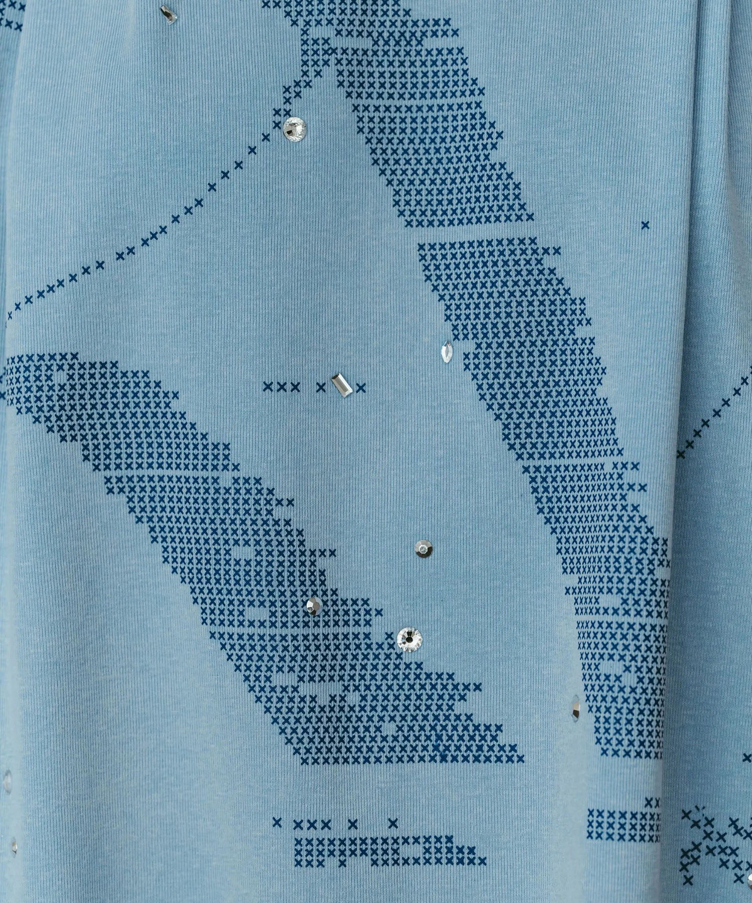 tuck detail oversized tee(unisex) Knuth Marf