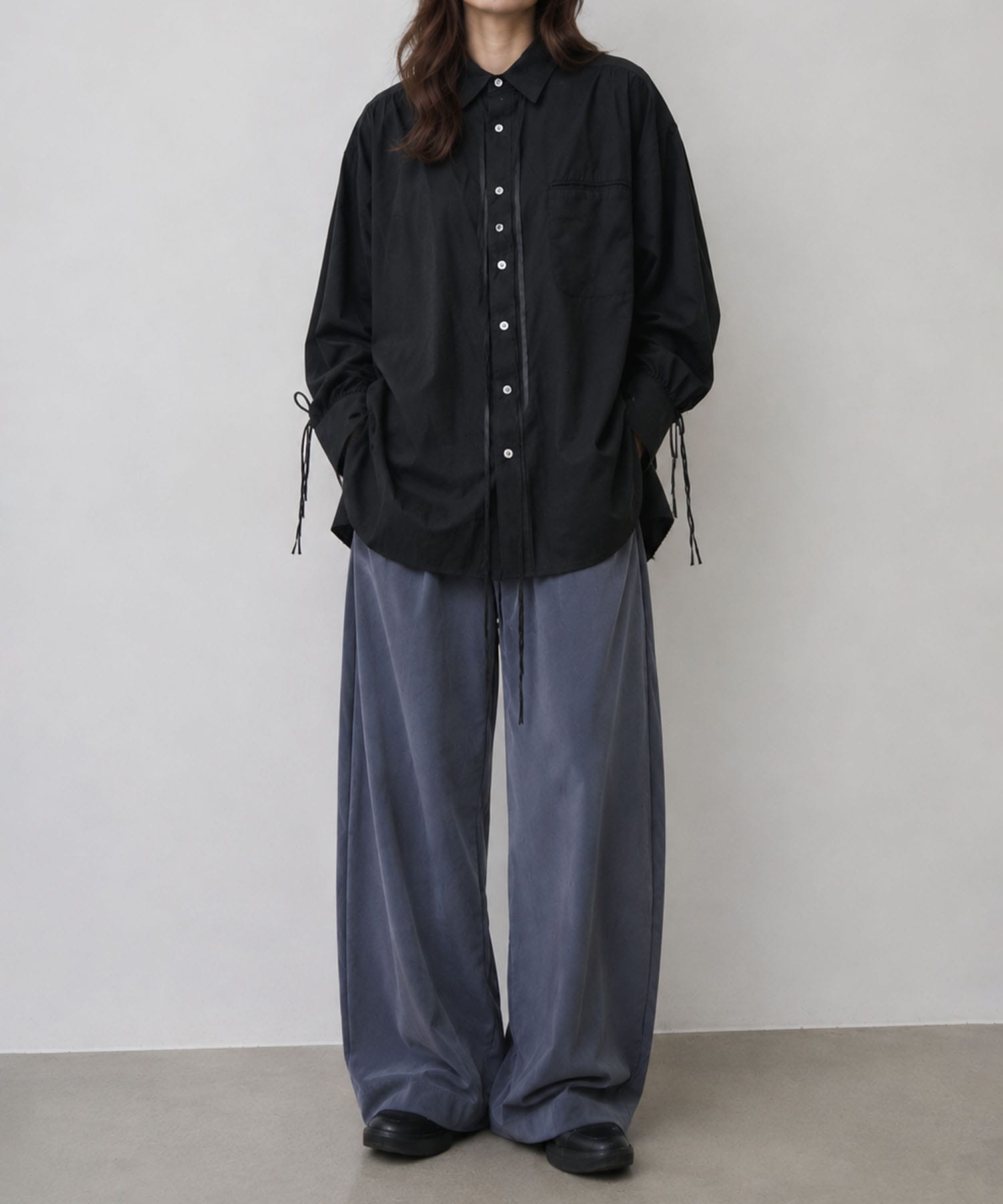 SIDE SLIT SHIRT Midorikawa