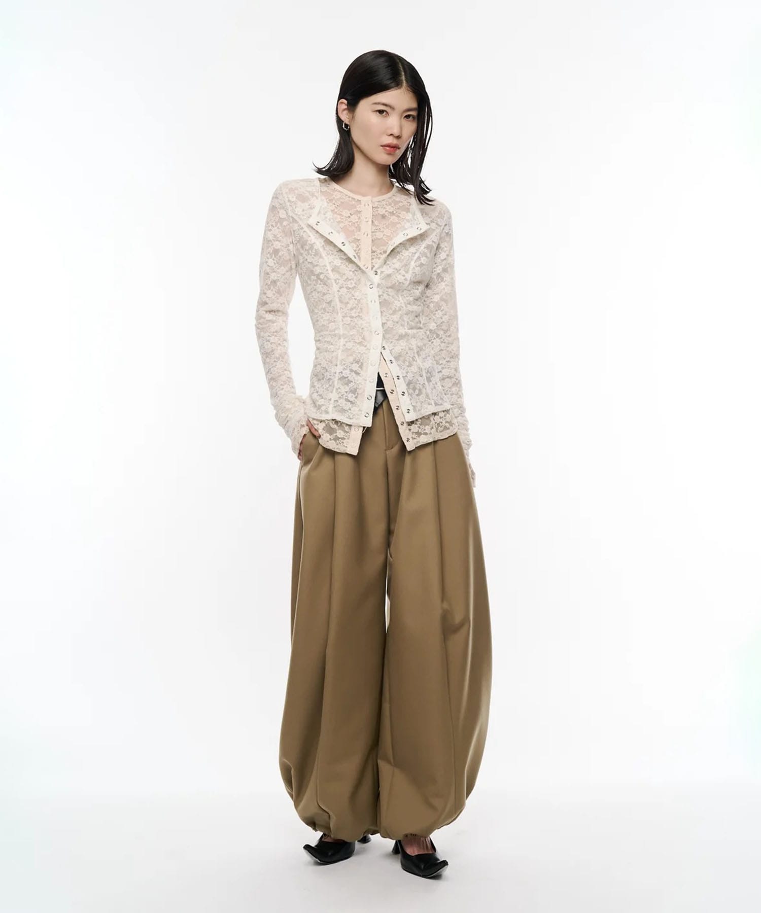 Bontan Wide Trousers POOLDE