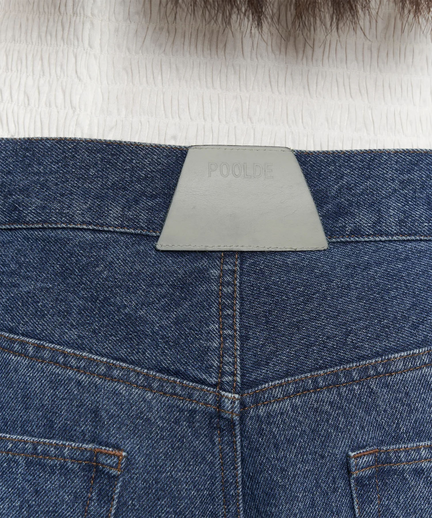 LIQUID DENIM PANTS POOLDE