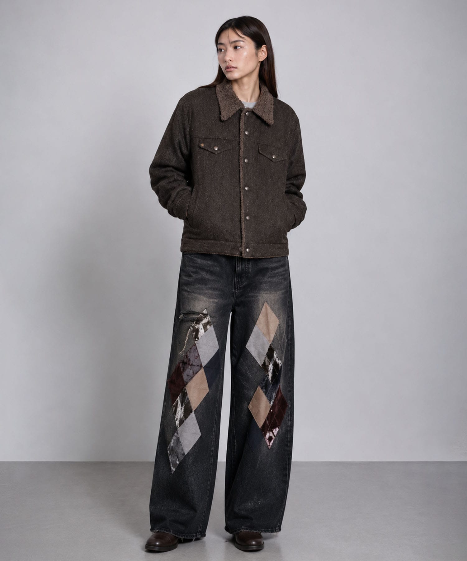 MB DIAMOND WIDE JEANS MASU