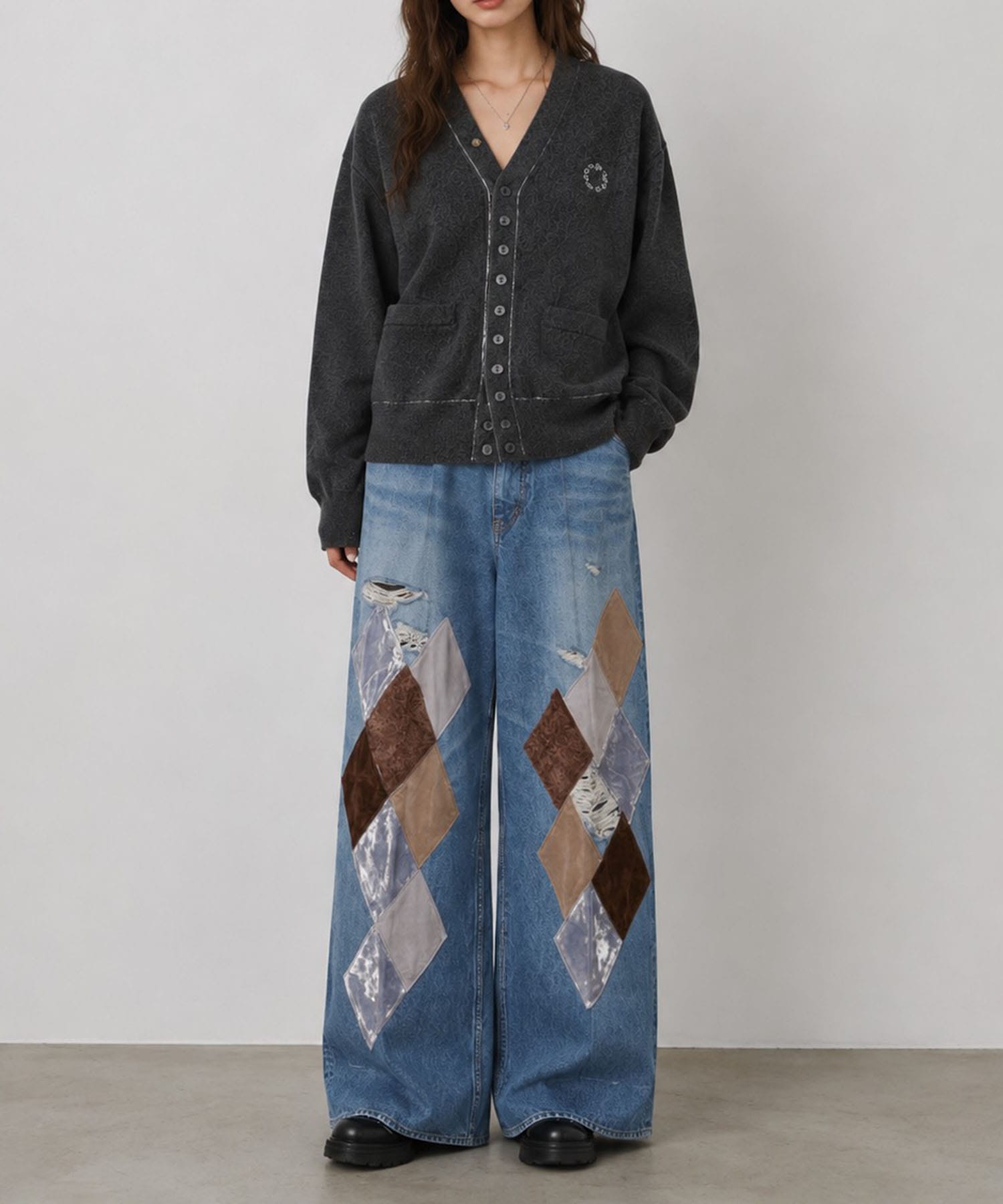 MB DIAMOND WIDE JEANS MASU