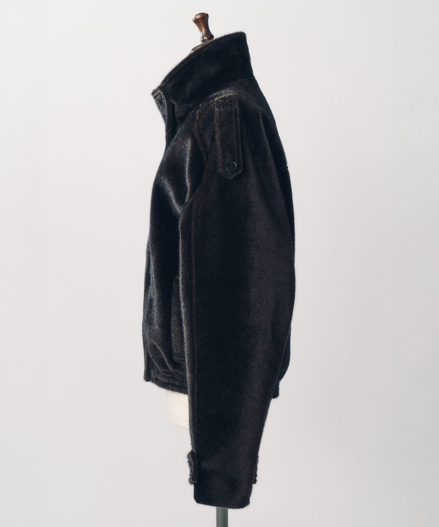 pony-like blouson(unisex)/darkbrown Knuth Marf
