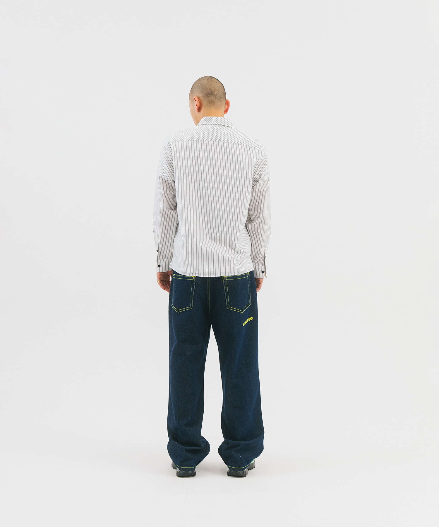 NY Glit Stripe Shirt WOKE EDGE