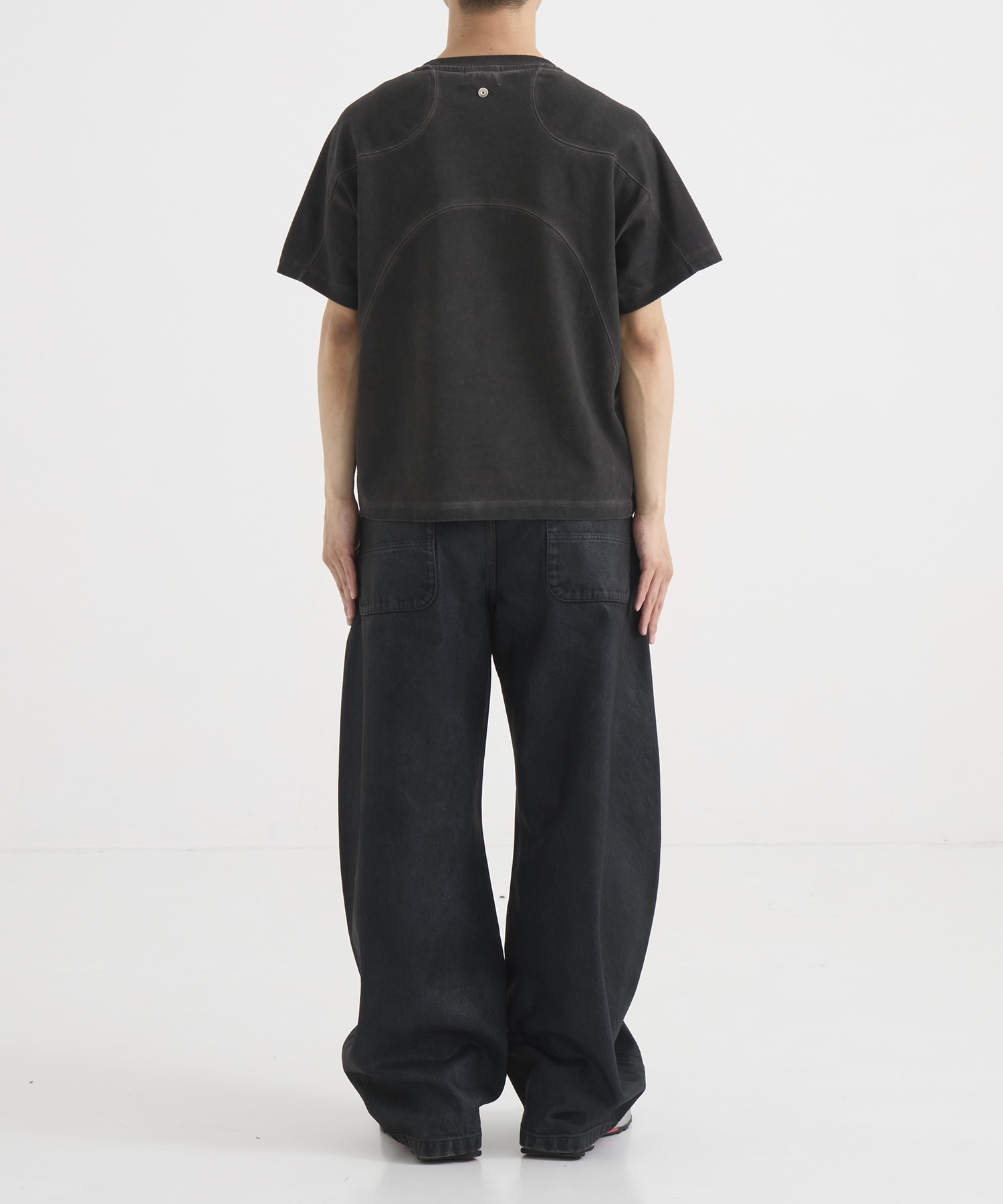 パネルハーフスリーブTEE CONZ