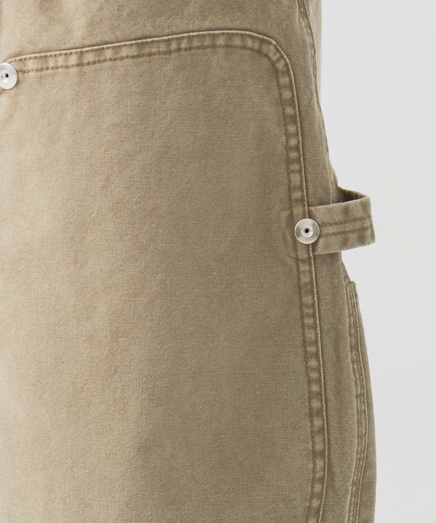 DUCK DOUBLE KNEE CURVED LEG SHORTS CONZ