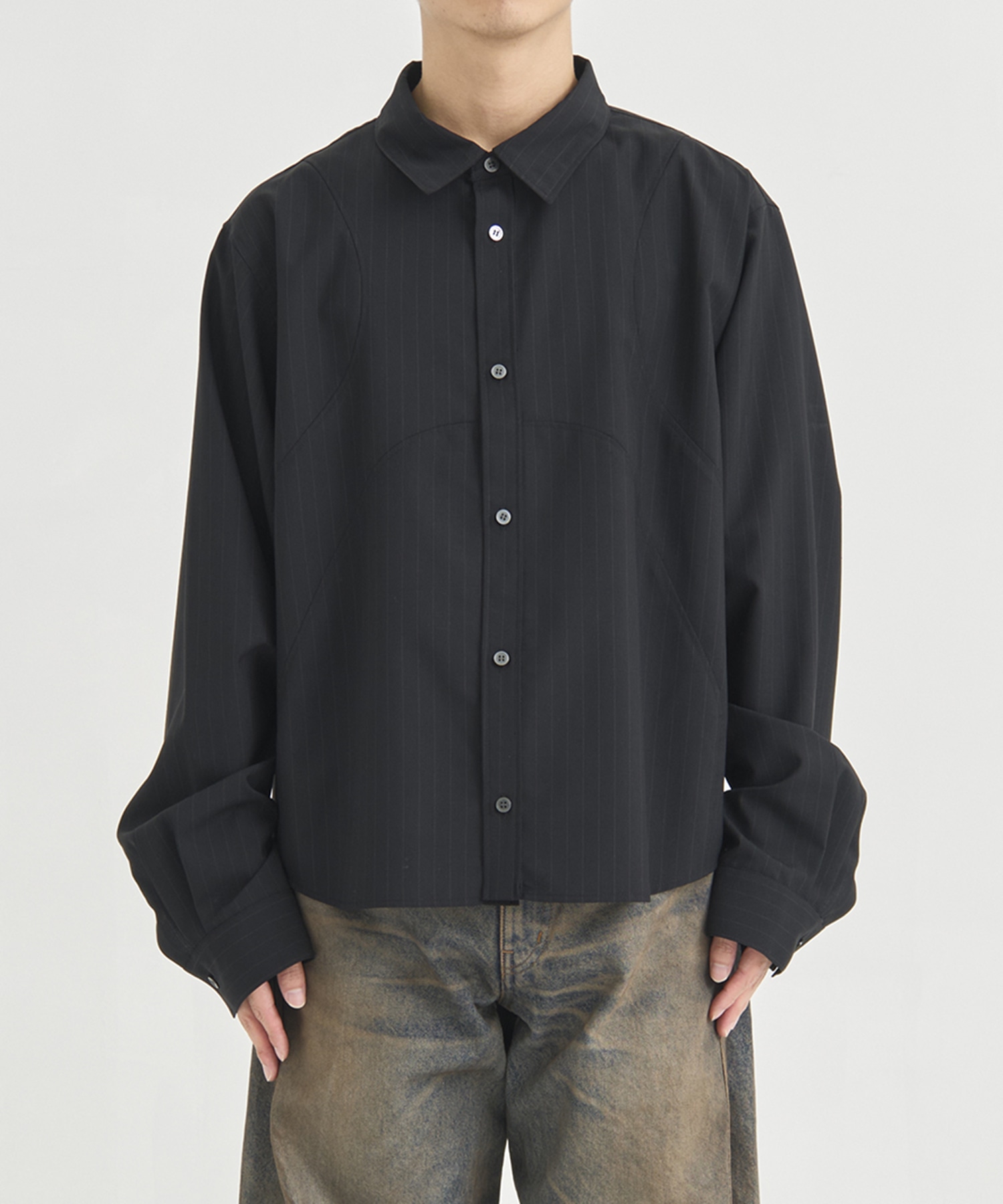 PANELED COMPACT SHIRT CONZ