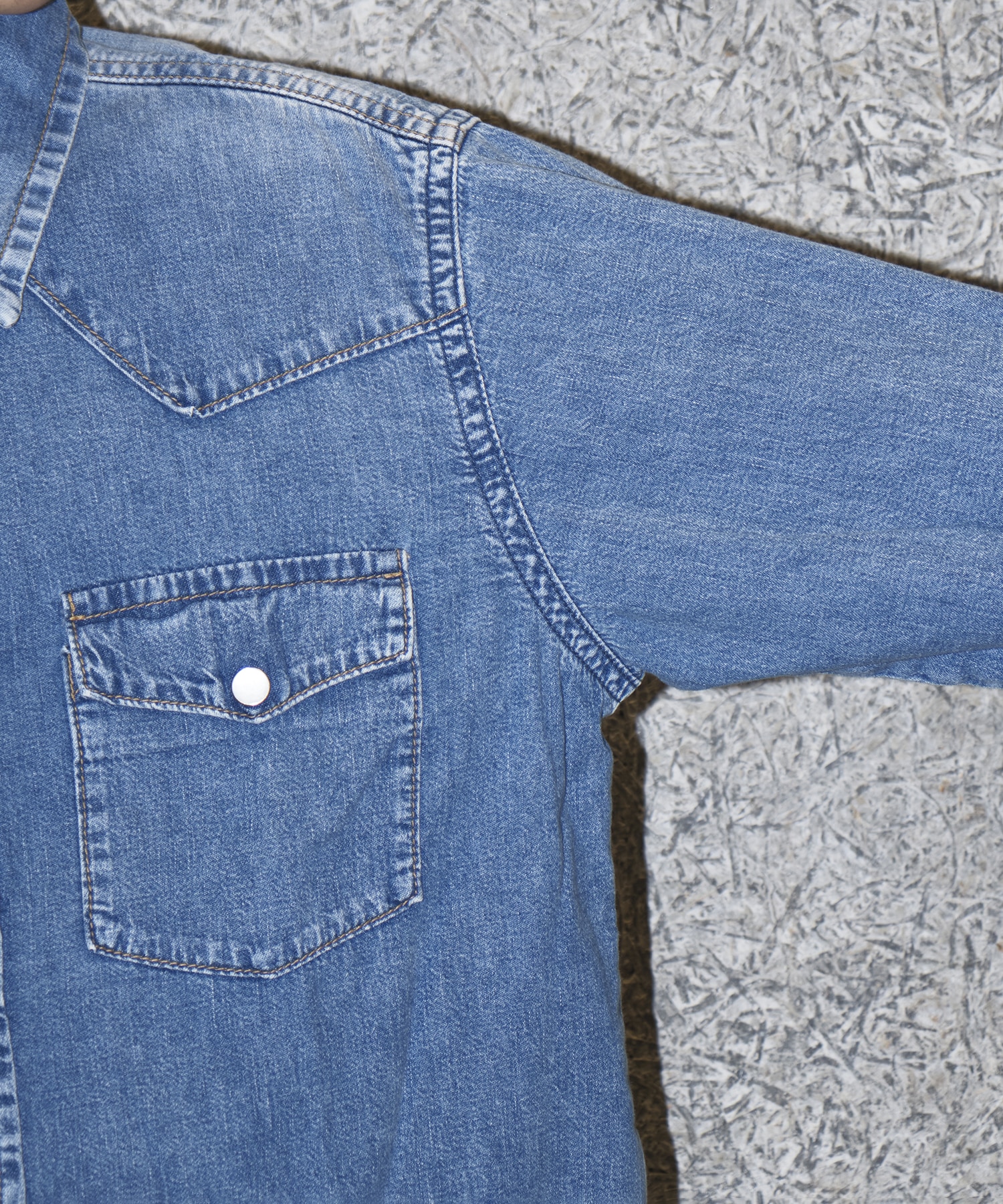 JUVENILE DENIM WESTERN SHIRT KOOKY ZOO