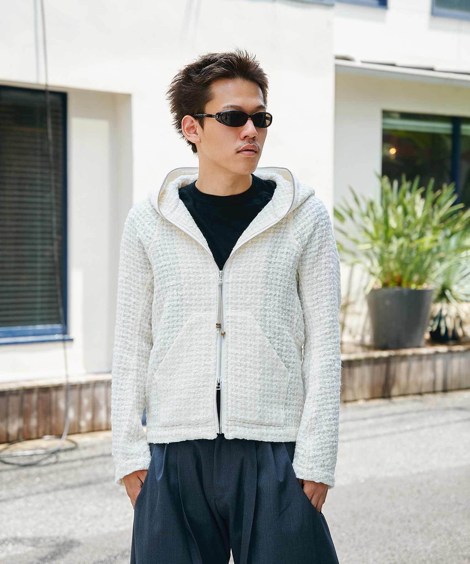 FULL ZIP UP HOODIE NVRFRGT