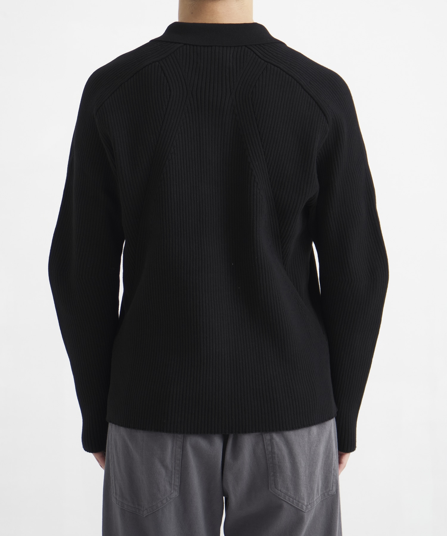 RIBBED SHIRT CARDIGAN CONZ