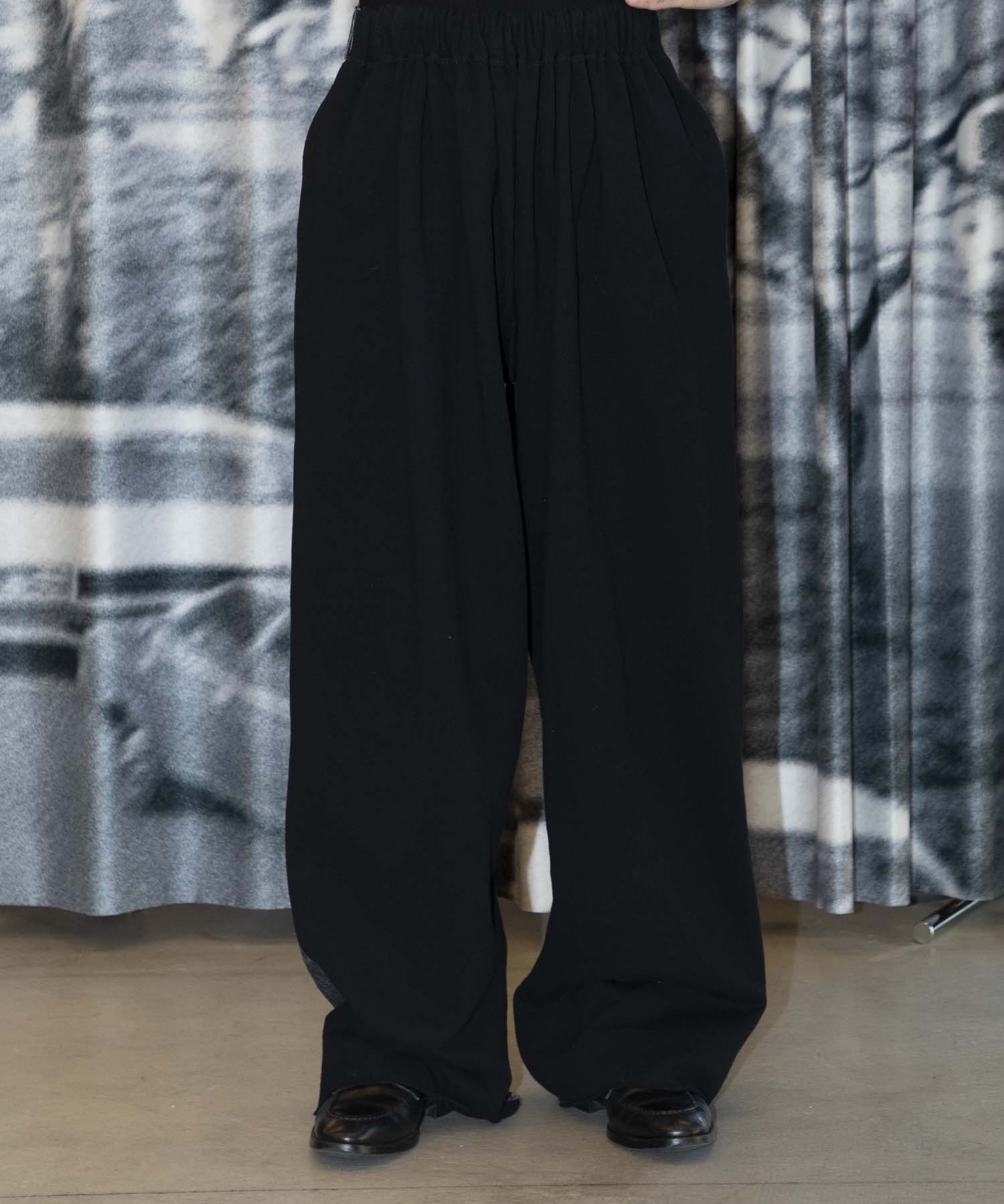 Hybride Sweat Denim Pants INSCRIRE