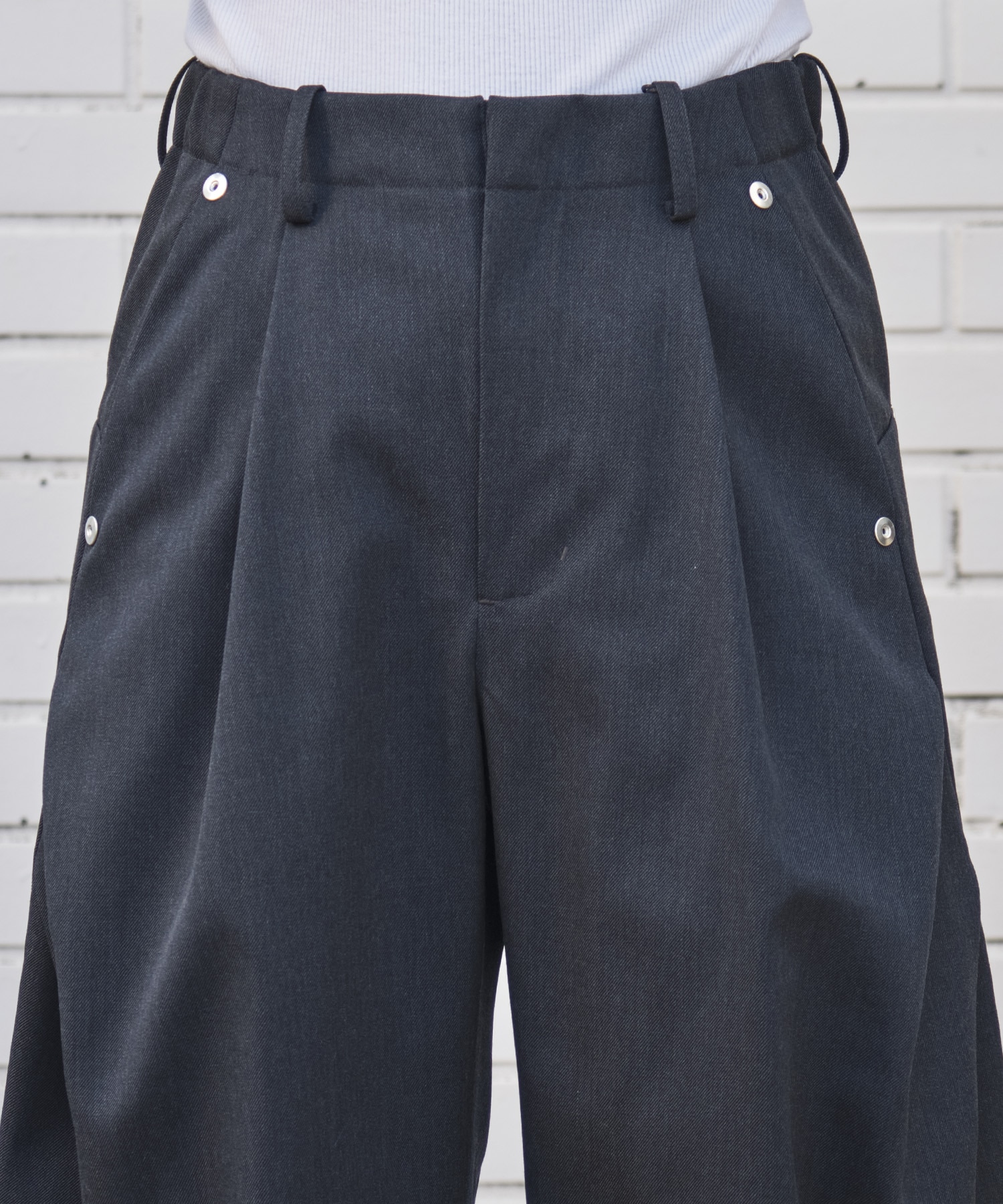 CURVE LEG TROUSERS GABA CONZ