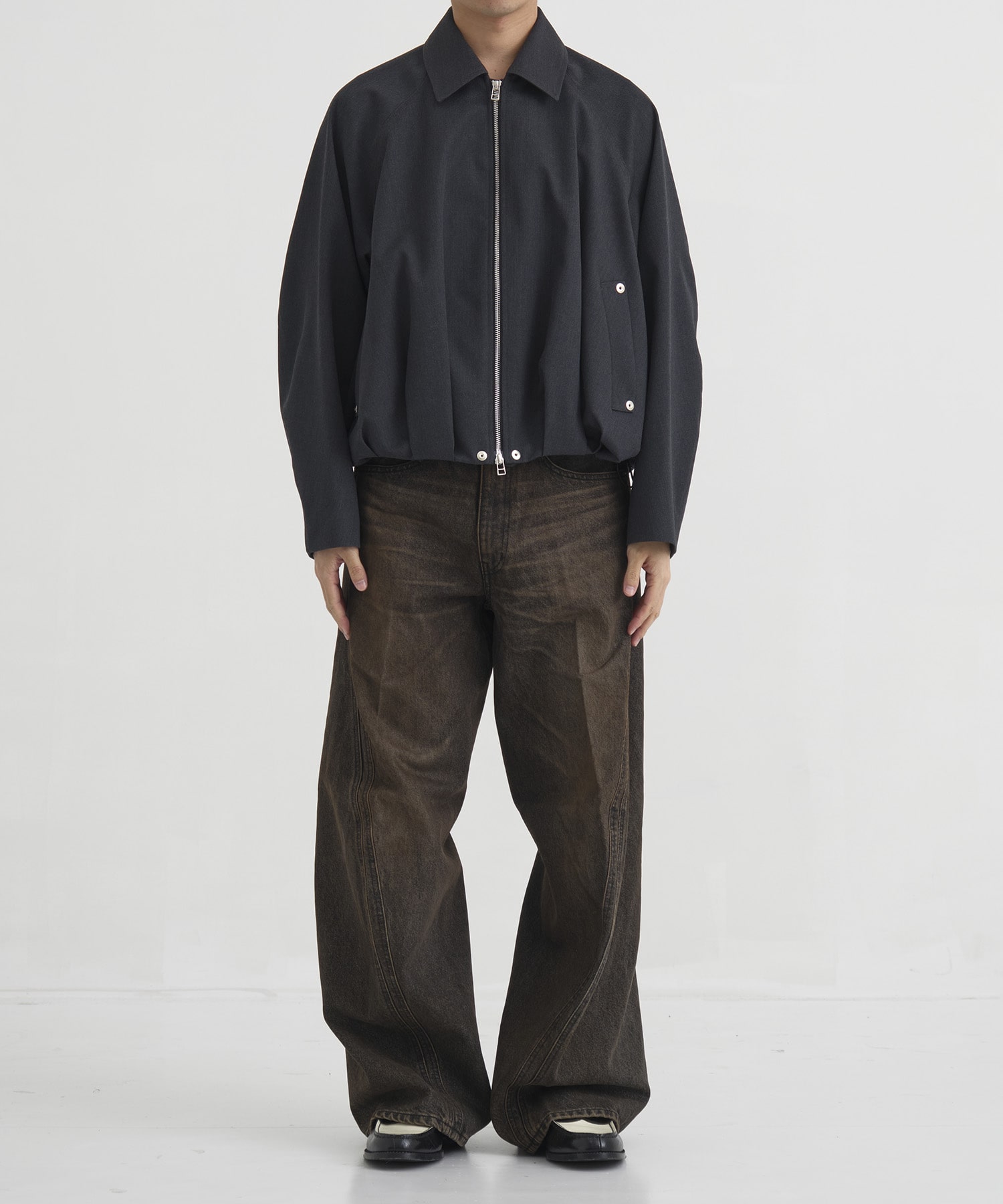 BALOON ZIP UP JACKET CONZ
