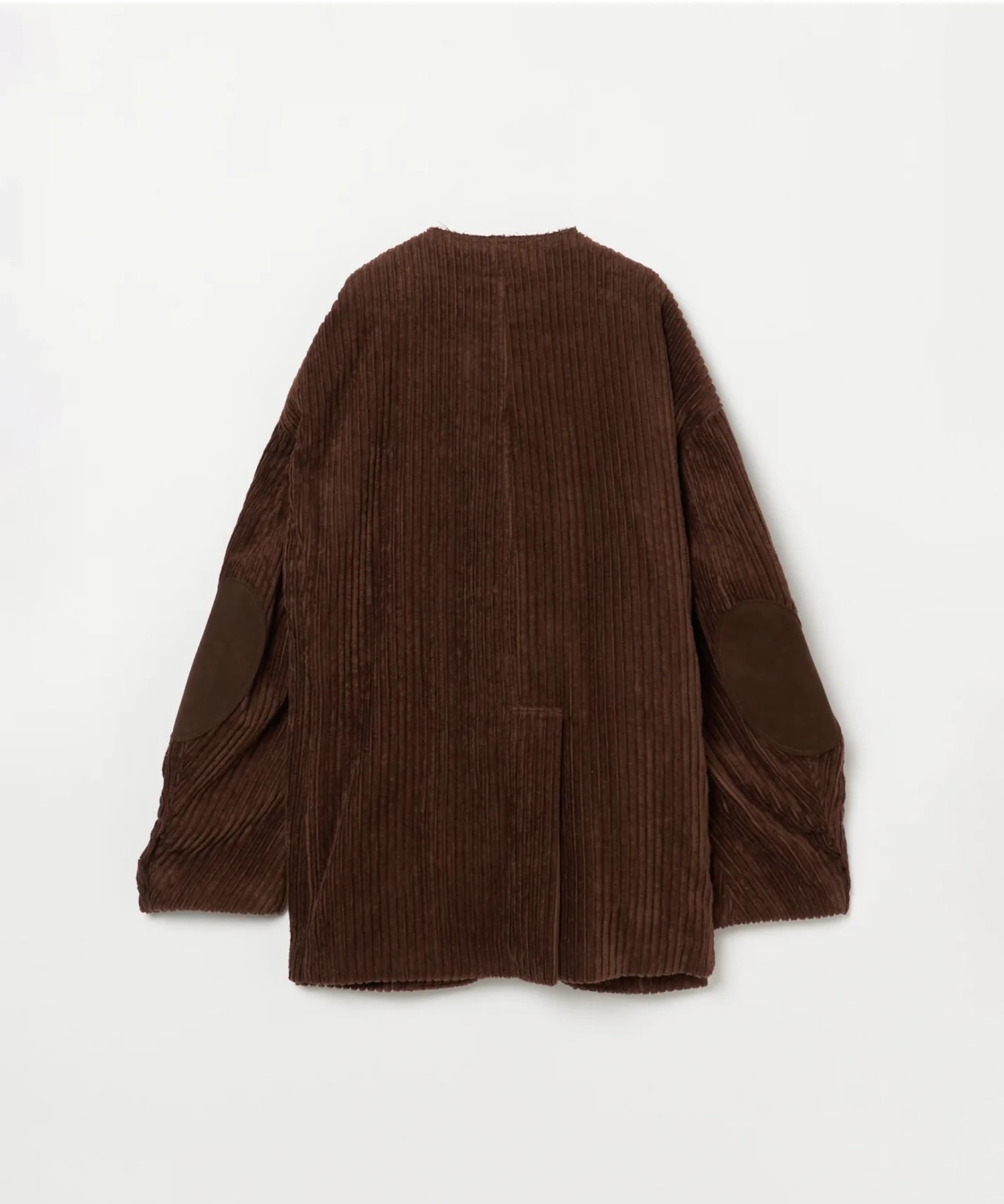 Corduroy Collarless Jacket INSCRIRE