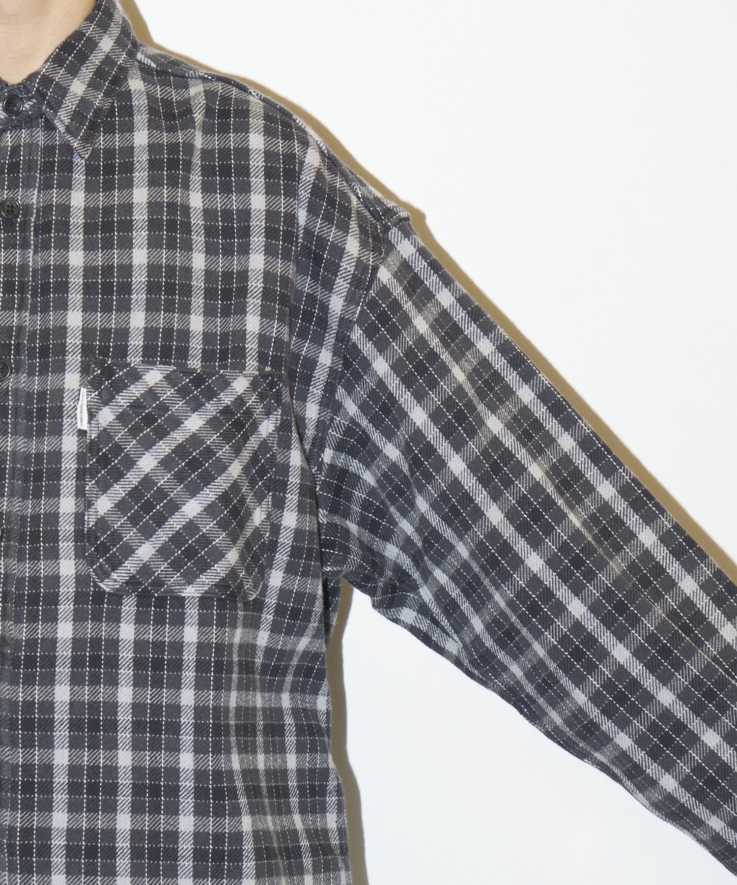AD Processing Heavy Flannel Check L/S Shirt COOTIE PRODUCTIONS