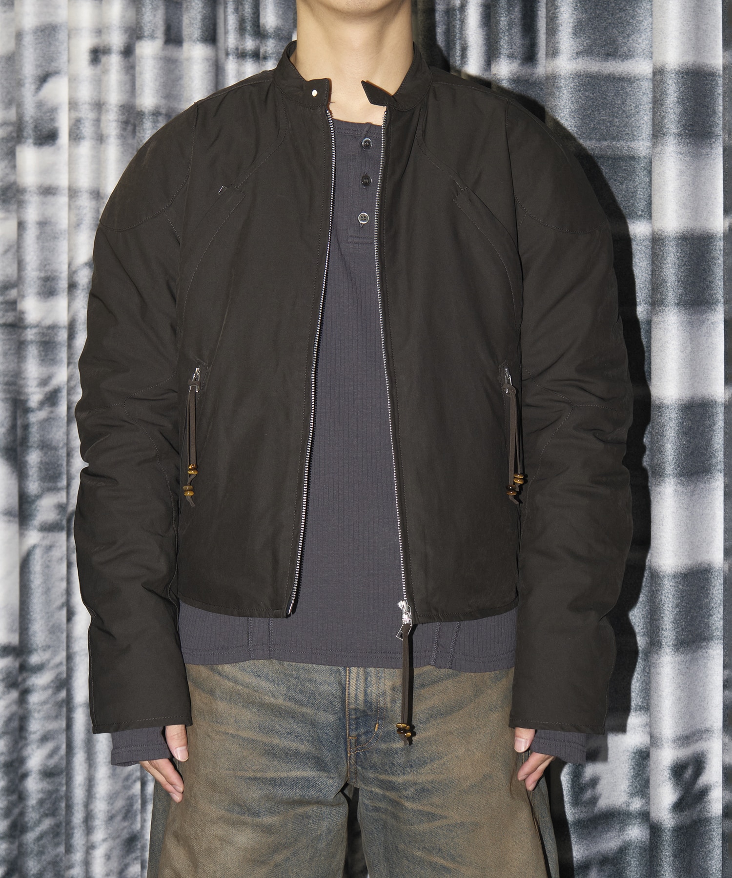 PADDED MOTORCYCLE JACKET NVRFRGT