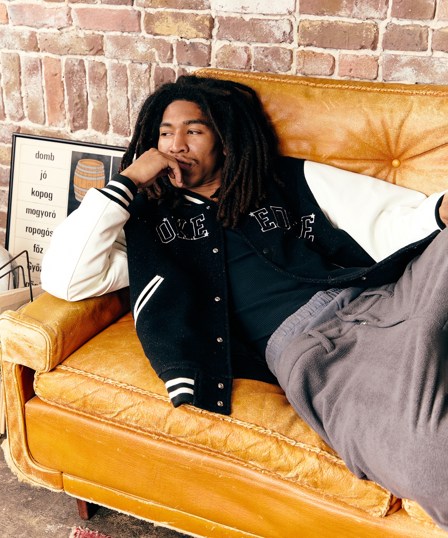 Varsity Jacket WOKE EDGE