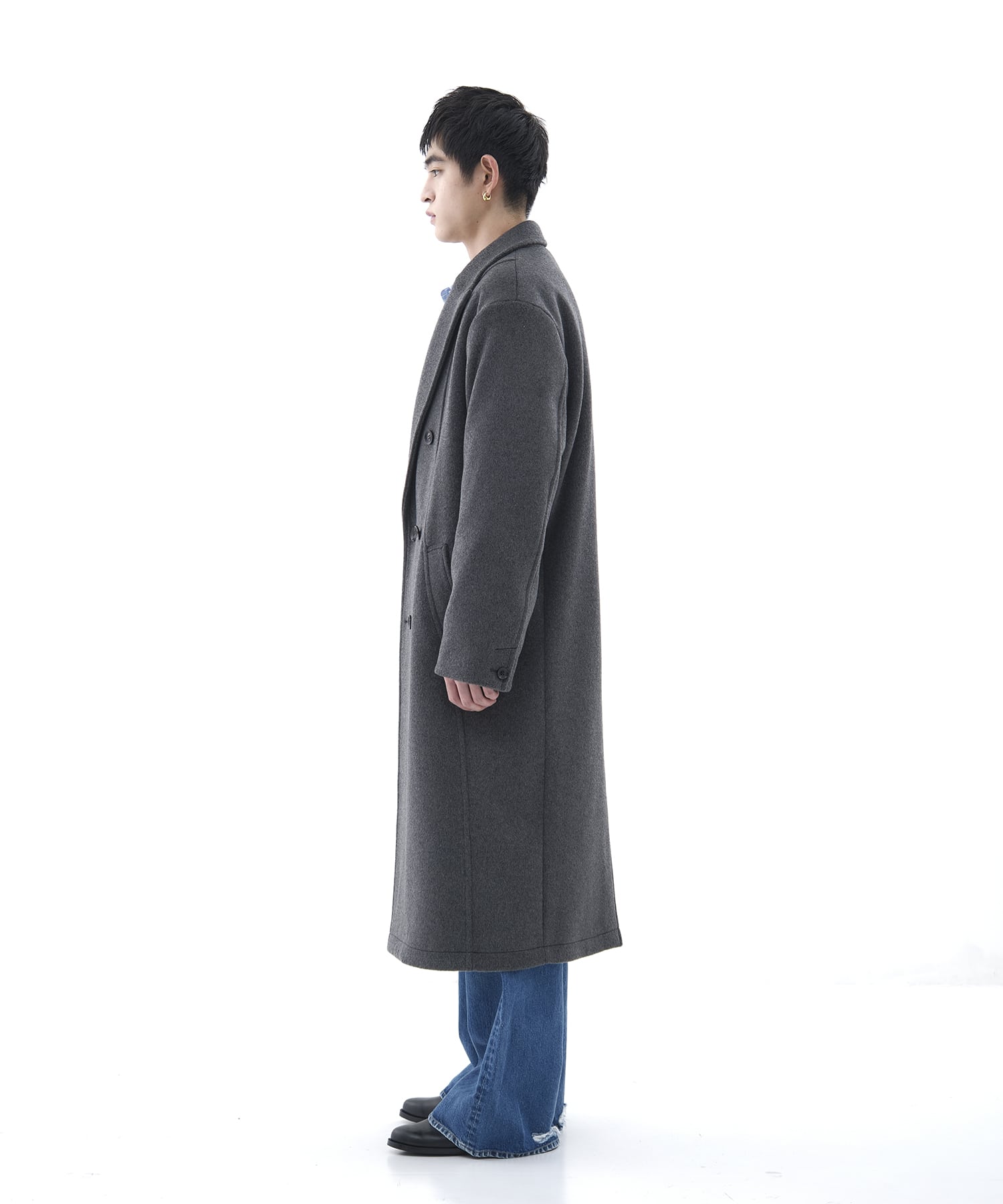 DOUBLE BREASTED CHESTER COAT CONZ