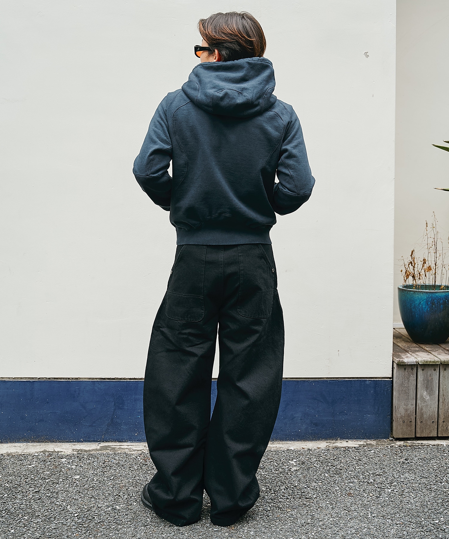 all black curve denim CONZ