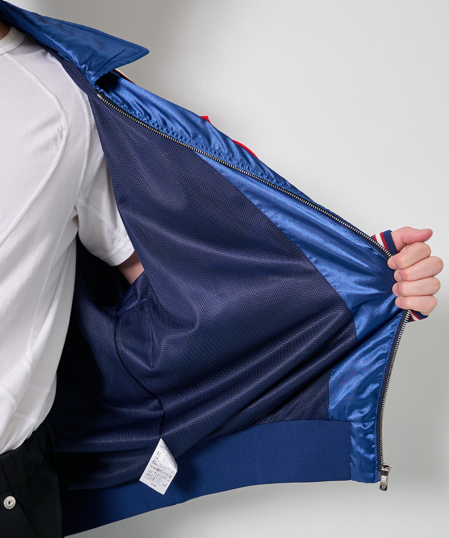 Stadium Jacket Poly Sateen Needles