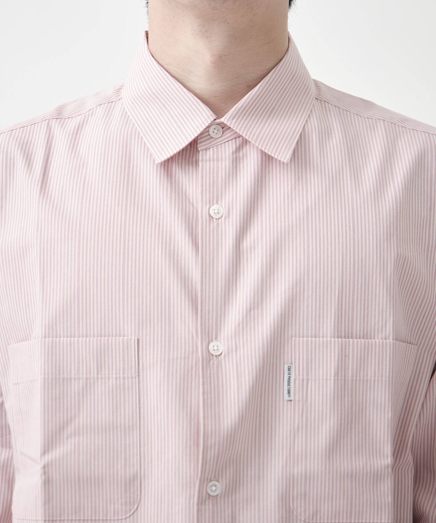 Stripe Broad L/S Shirt COOTIE PRODUCTIONS