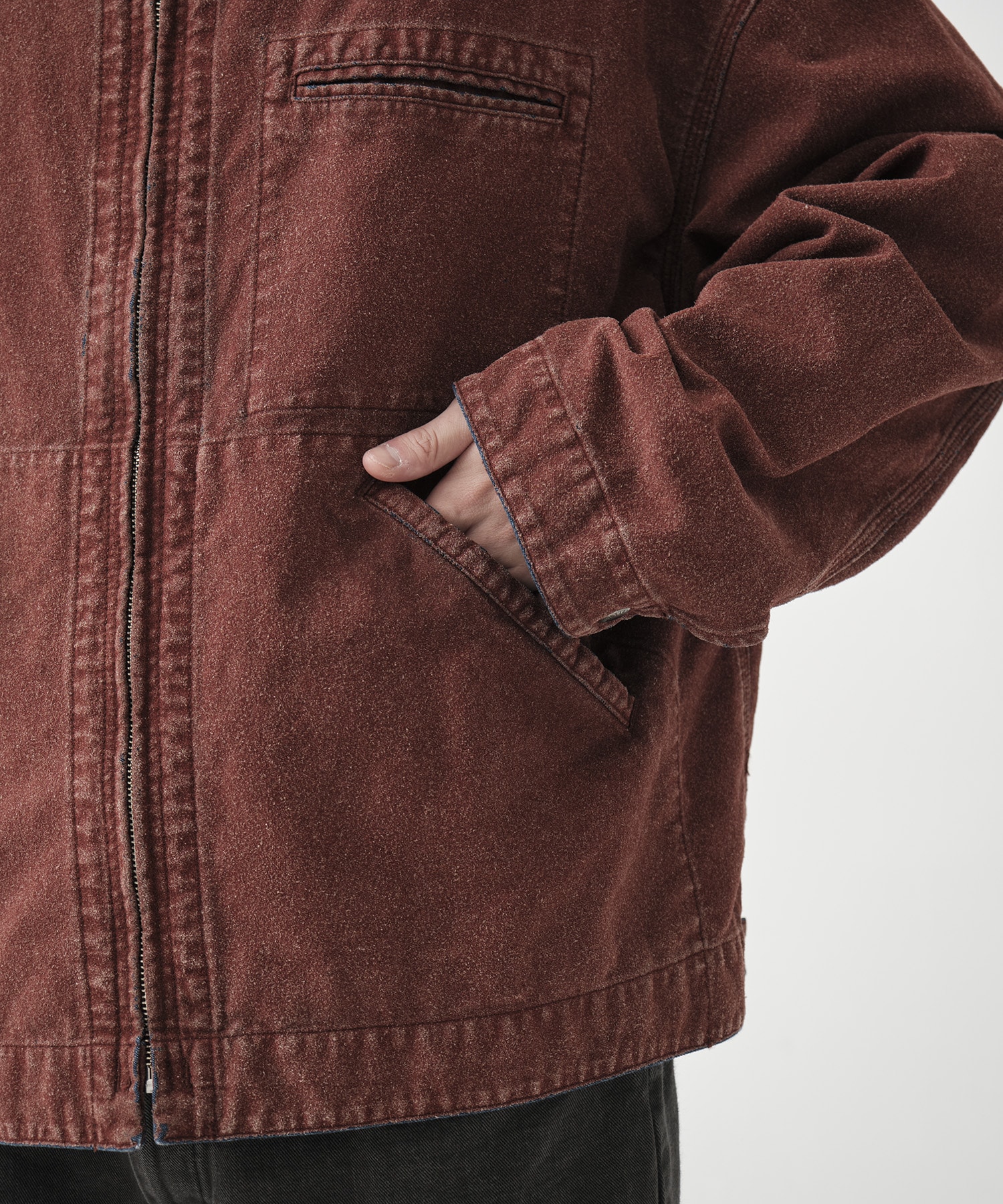 Grainy Denim Work Jacket COOTIE PRODUCTIONS