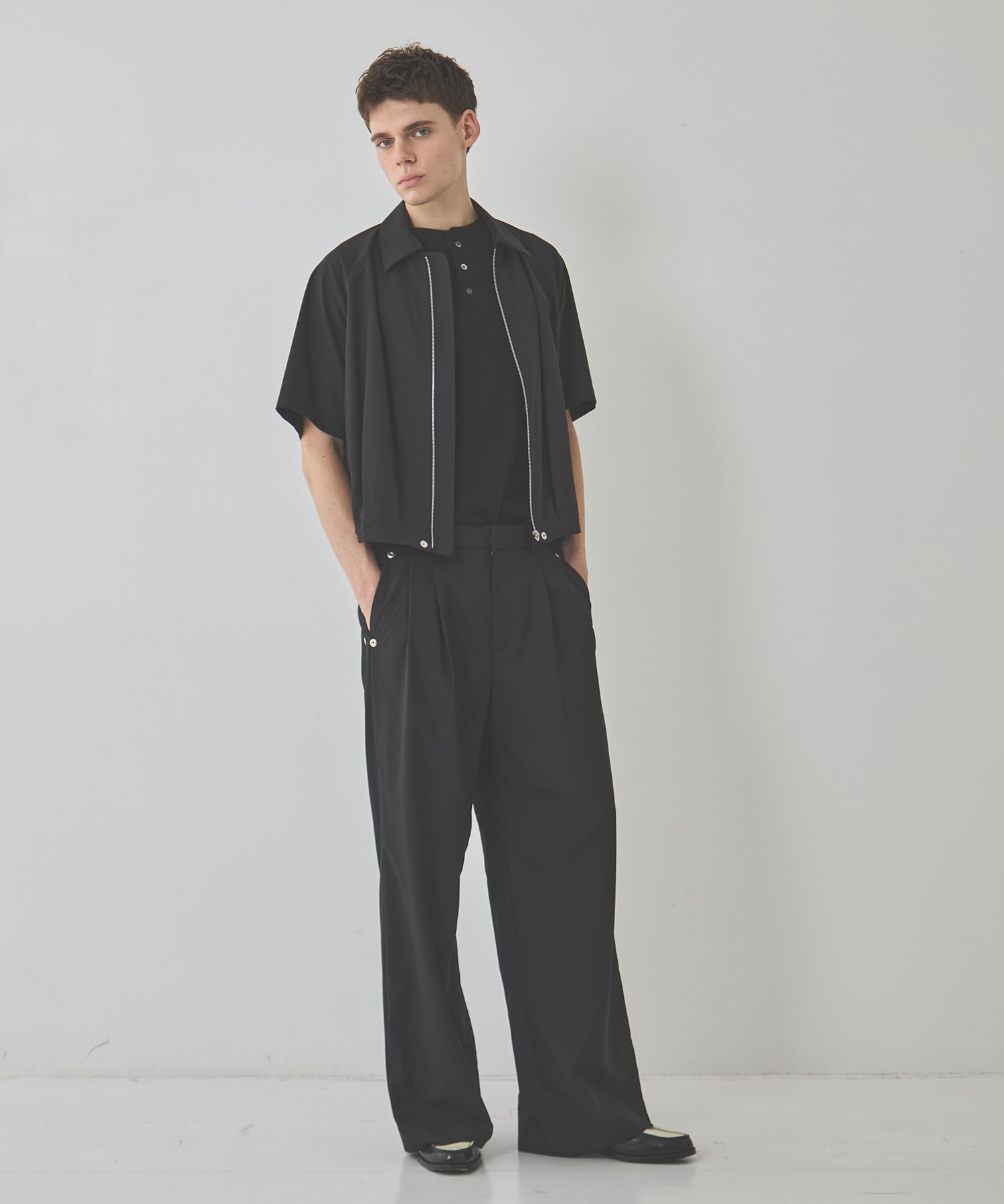 summer baloon short sleeve shirts CONZ