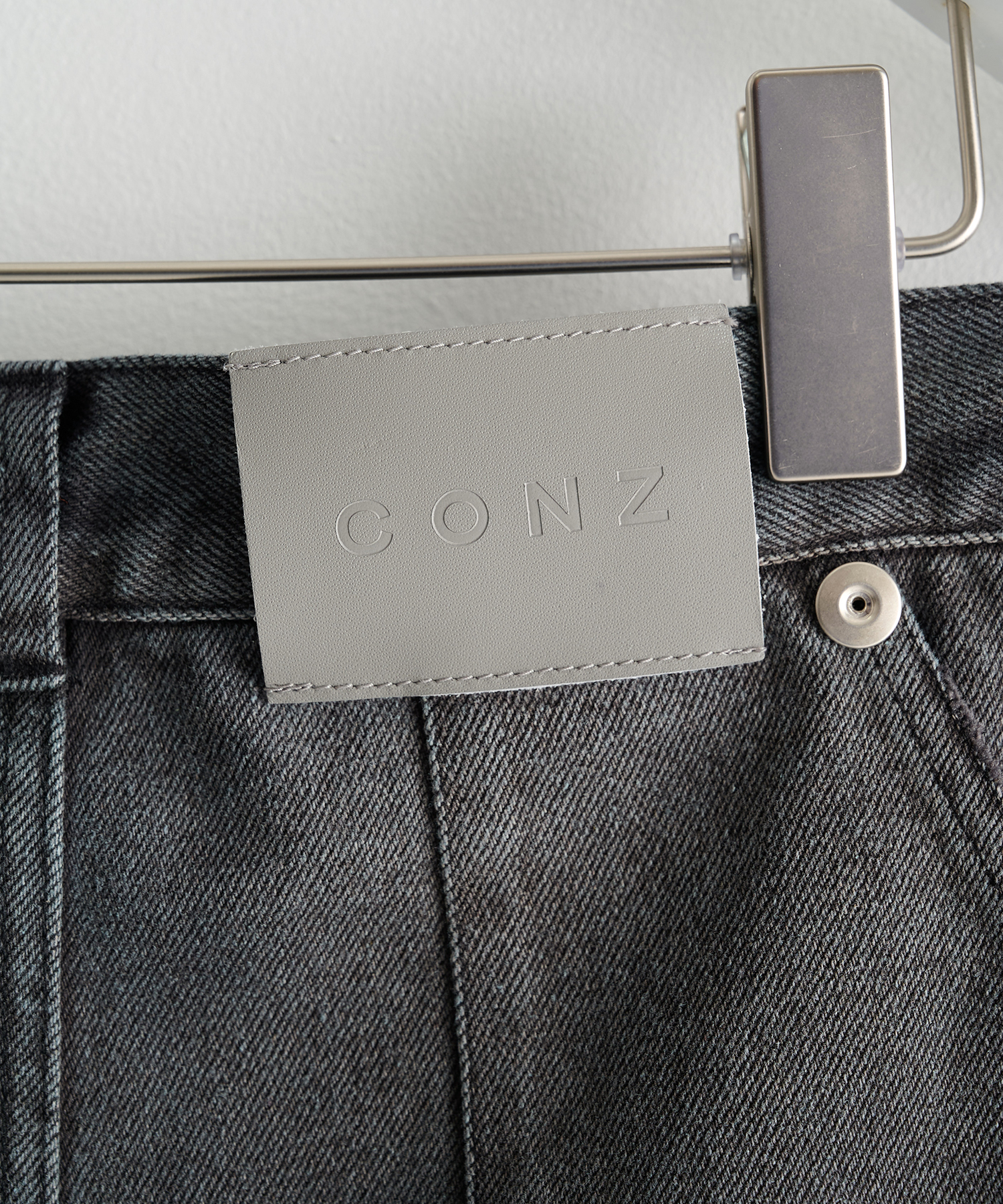 dark wash curve denim deep blue CONZ