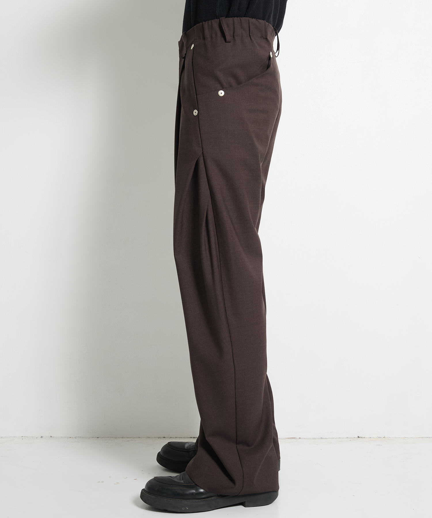 curve leg trousers 2.0 CONZ