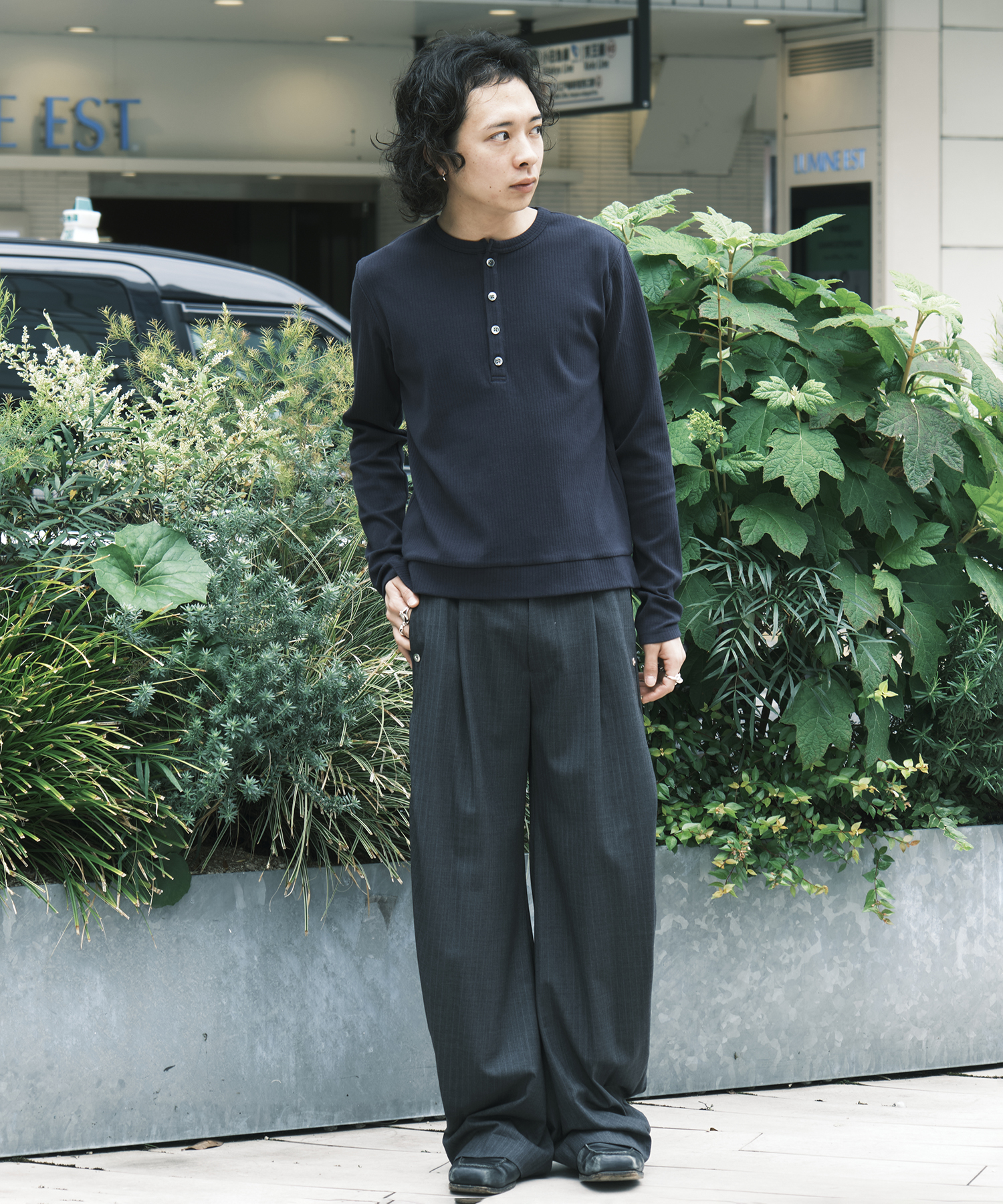 curve leg trousers 2.0 CONZ