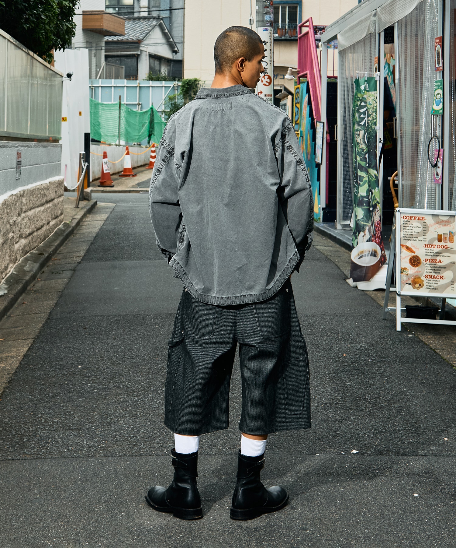 double knee pique shorts CONZ