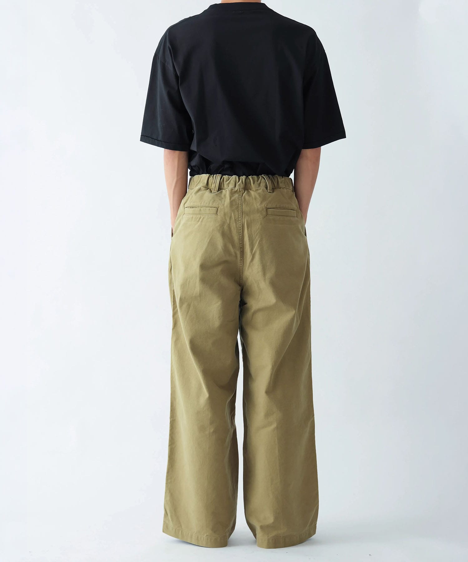 CHINO WIDE TROUSERS NewManual