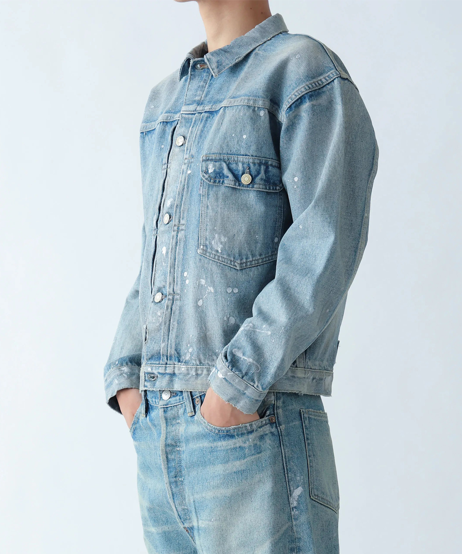 T-BACK DENIM JACKET NewManual