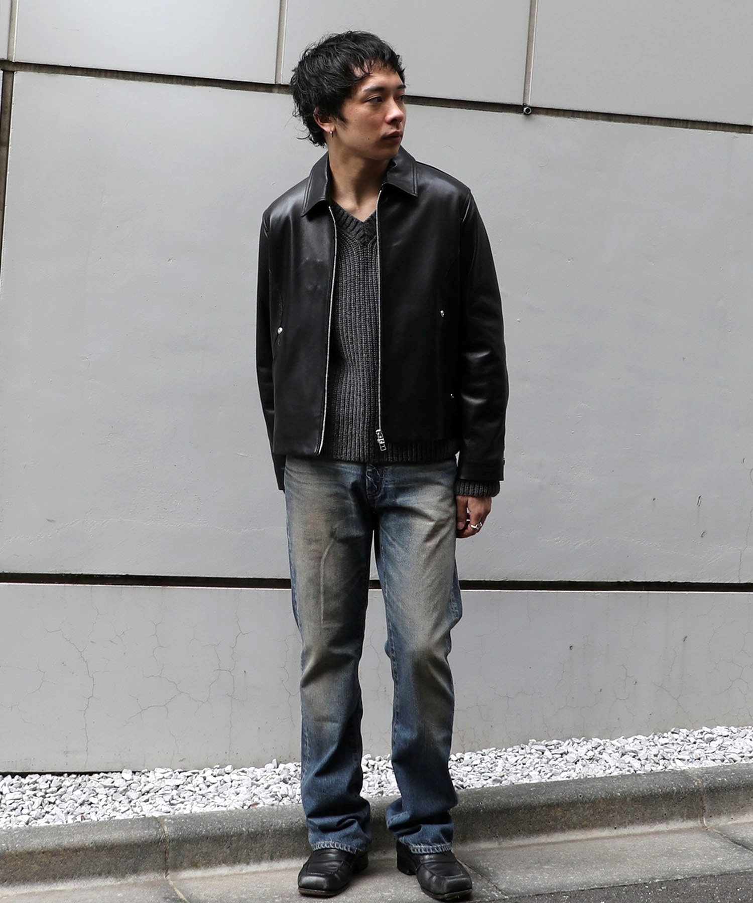 leather jacket CONZ