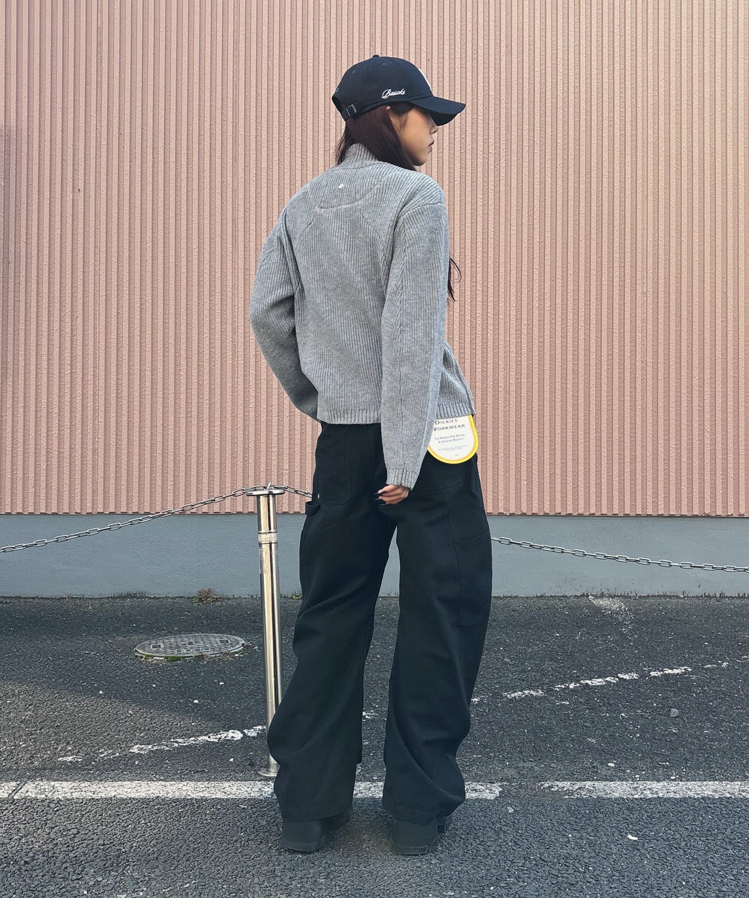 Dickies×CONZ DOUBLE KNEE CURVED LEG PANTS CONZ