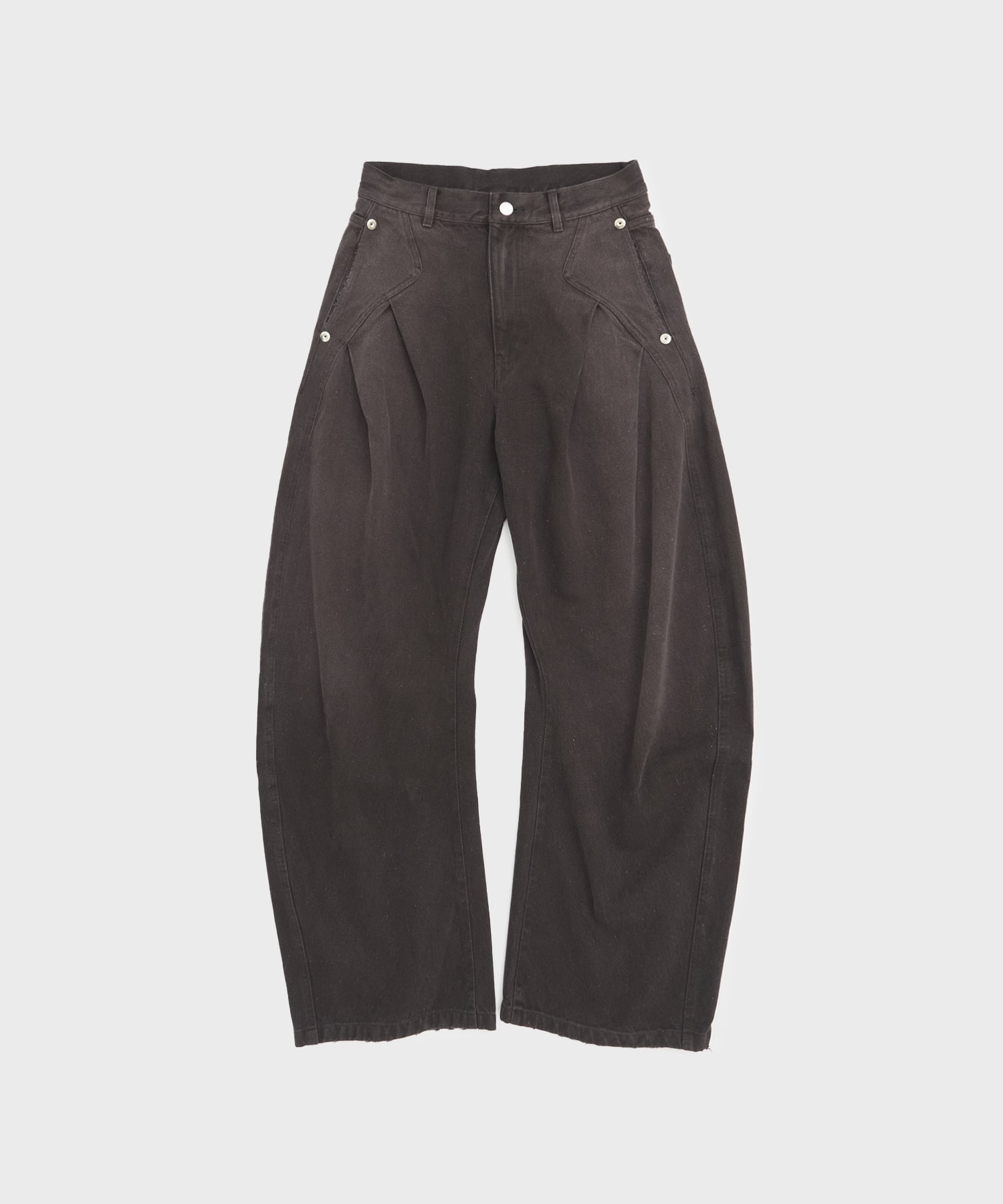 CURVED LEG JEANS CONZ