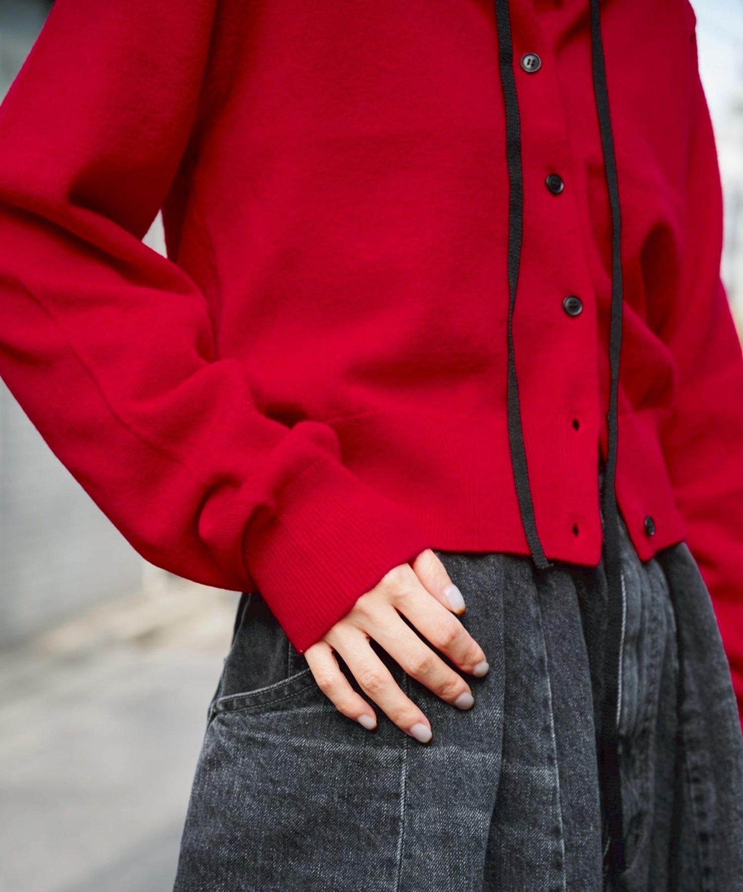 MERINO WOOL ENSEMBLE KNIT CONZ