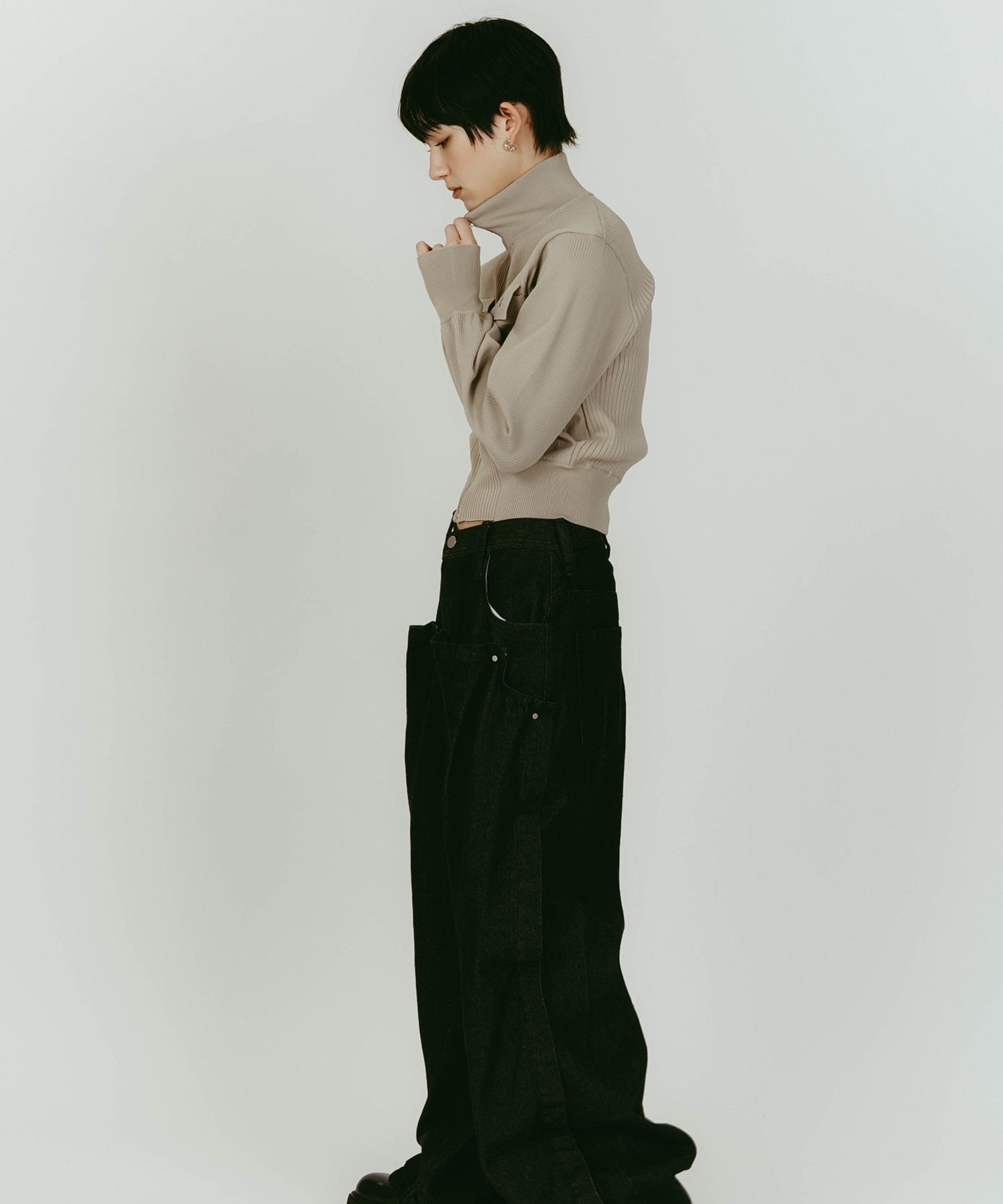 pocket zip up knit Knuth Marf