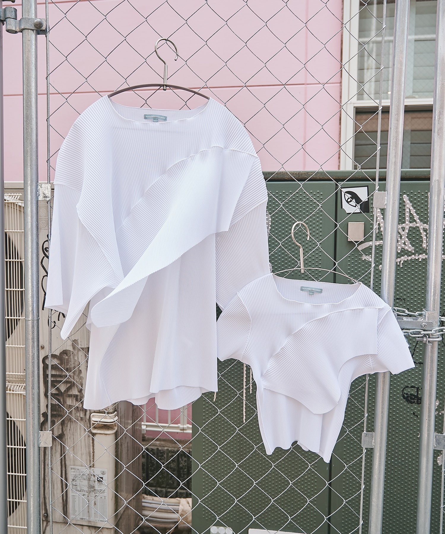 TODO WAVE TINY TOP SHORT SLEEVE kotohayokozawa