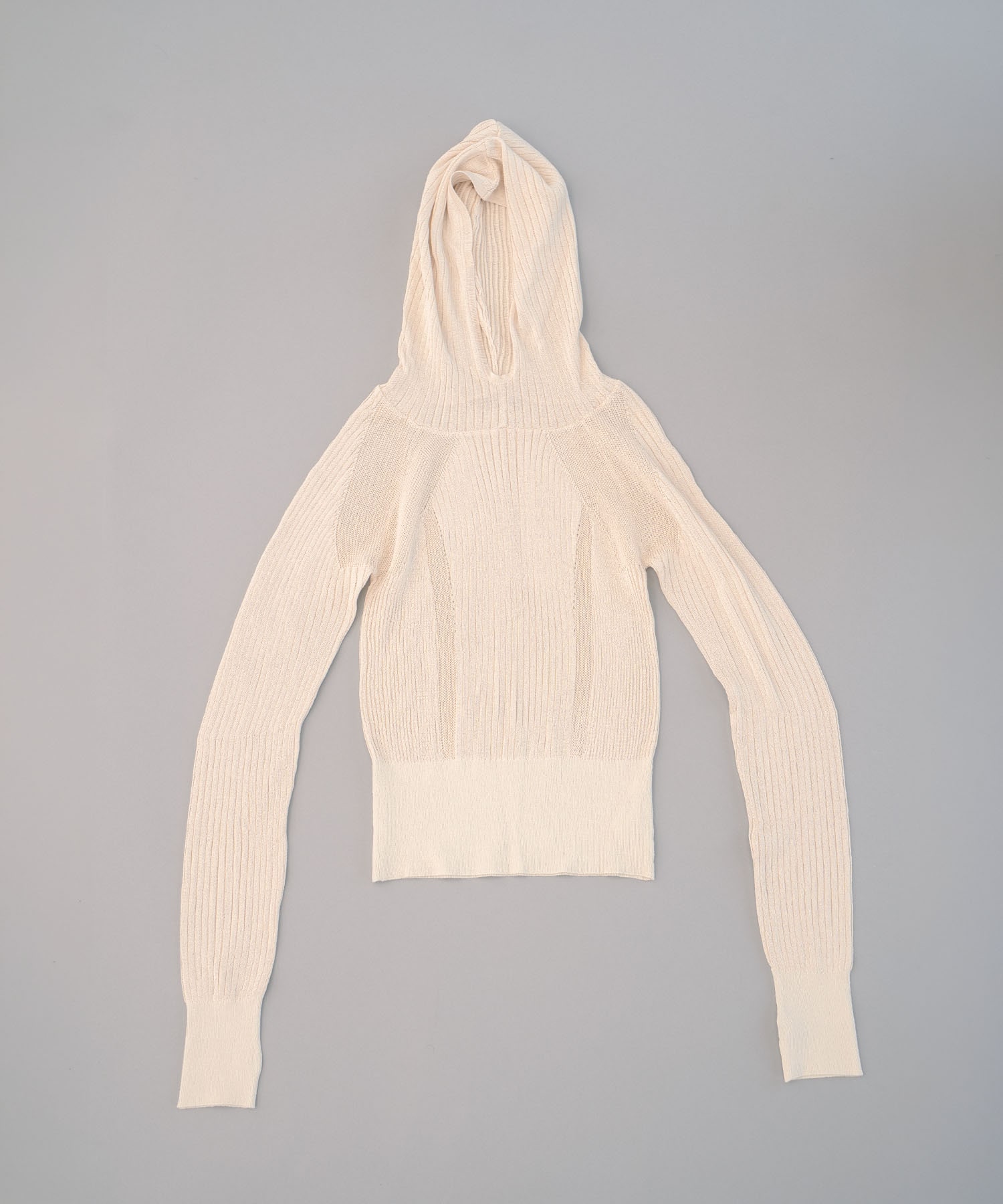 rib slim hoodie CONZ