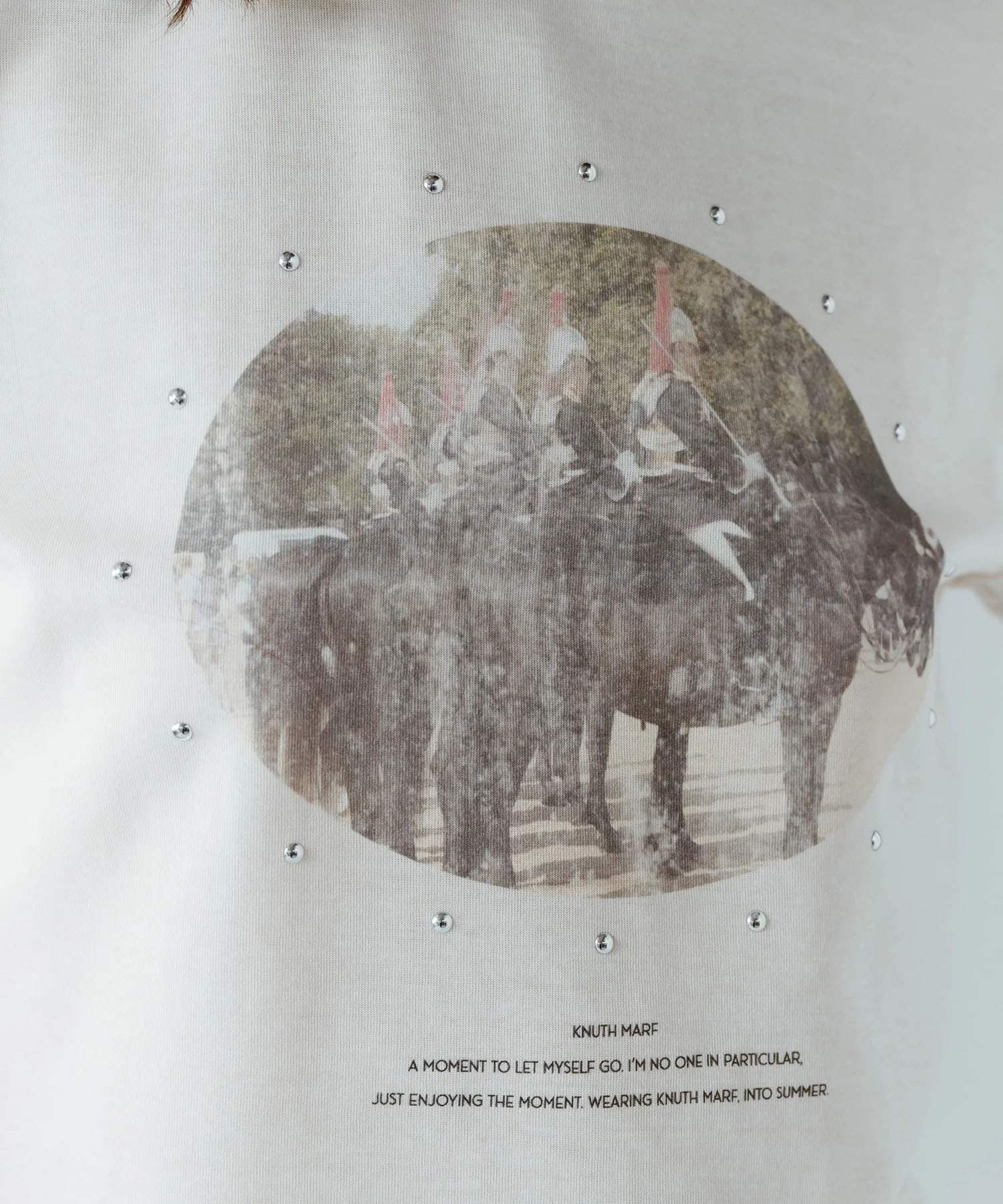 studded compact tee Knuth Marf