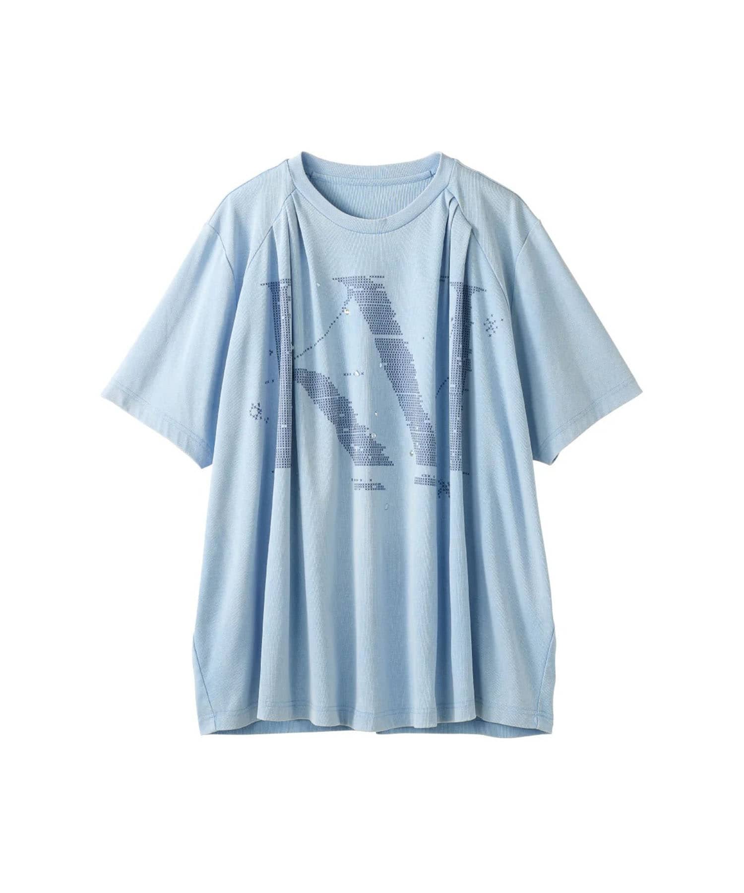 tuck detail oversized tee(unisex) Knuth Marf