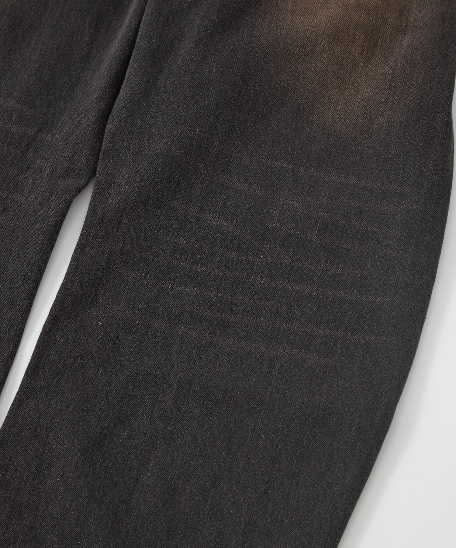 over dye curved denim CONZ