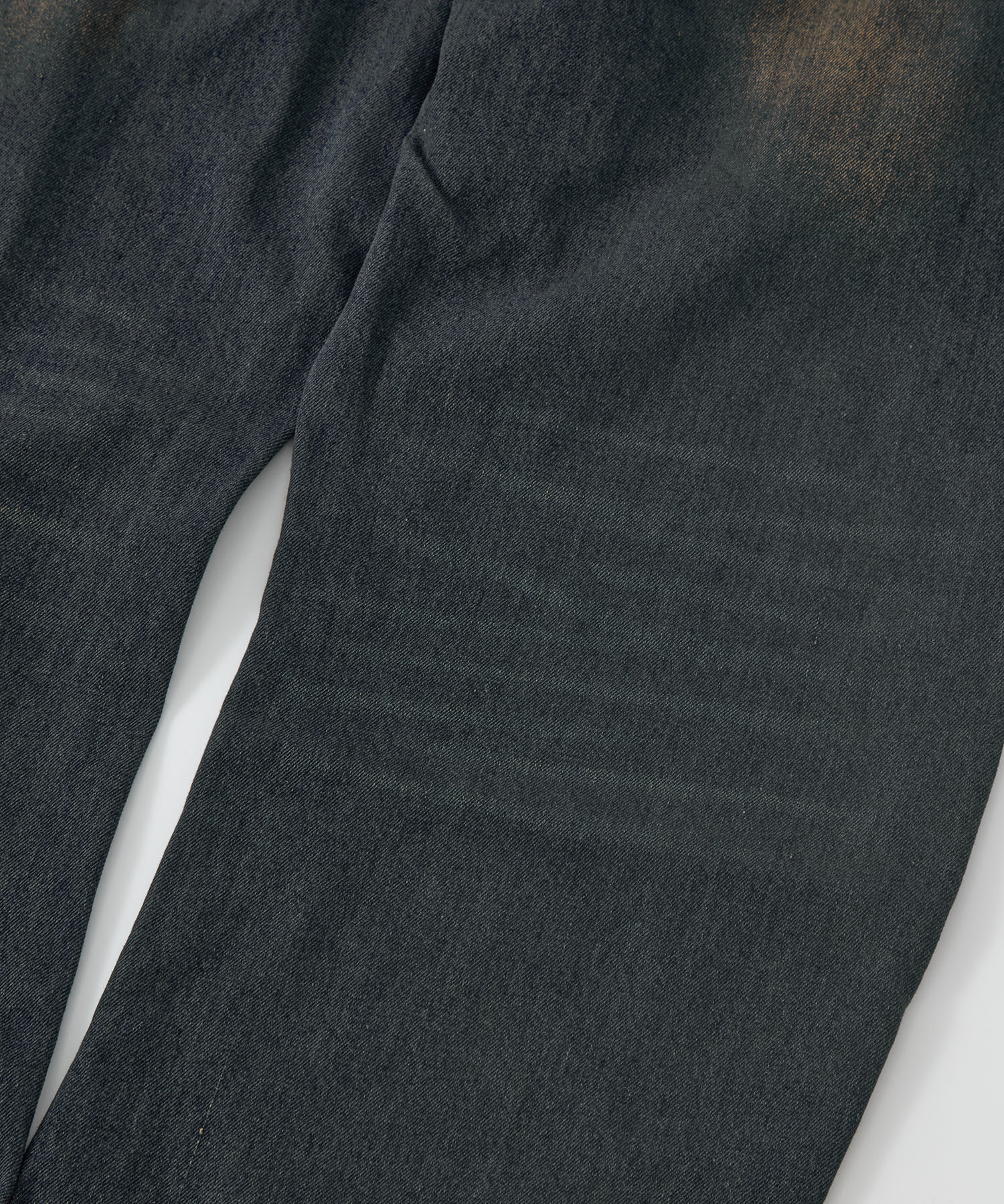 over dye curved denim CONZ