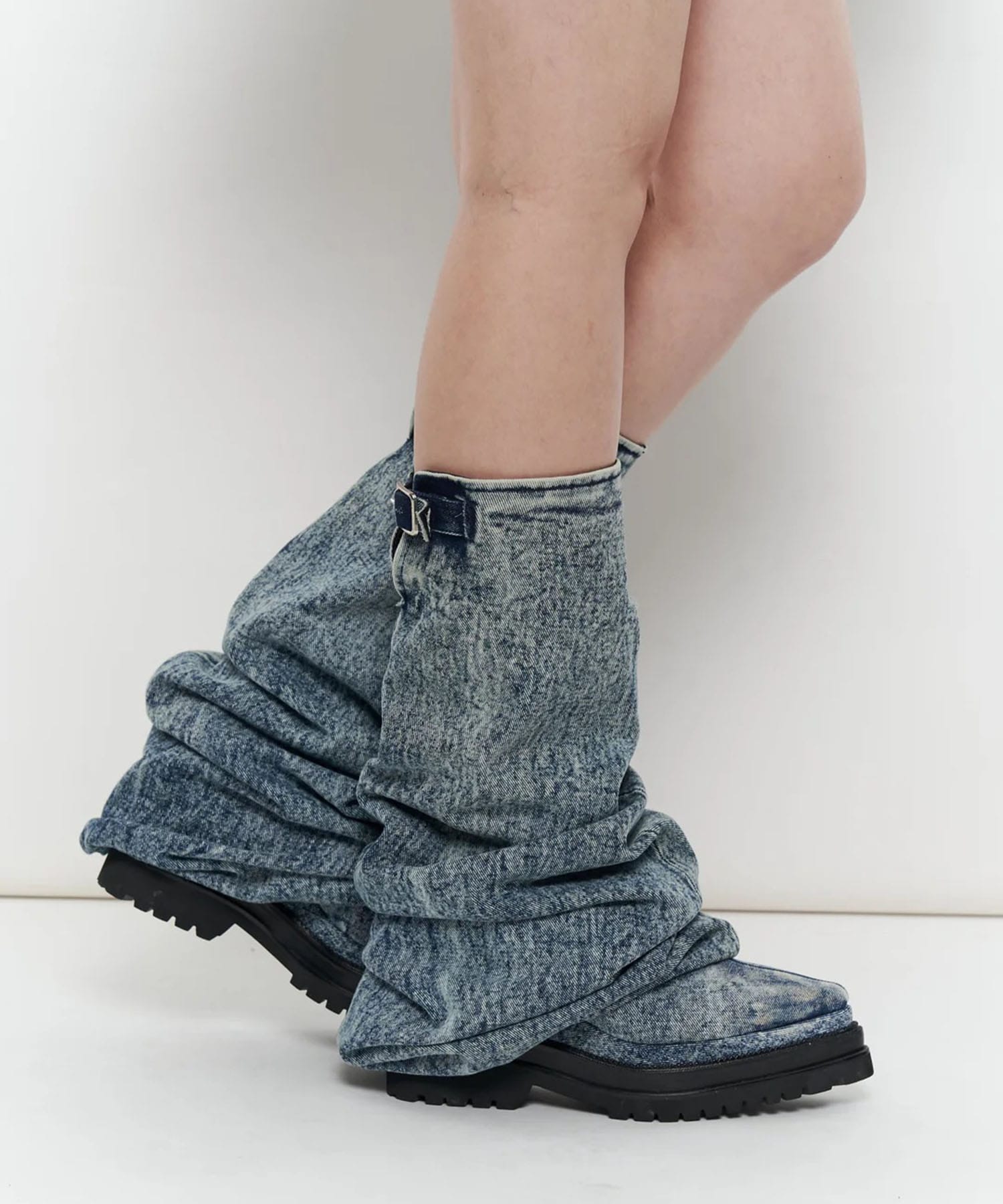 LIQUID DENIM BOOTS POOLDE