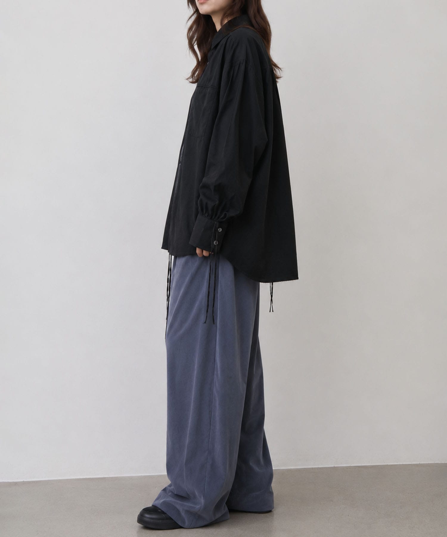 SIDE SLIT SHIRT Midorikawa