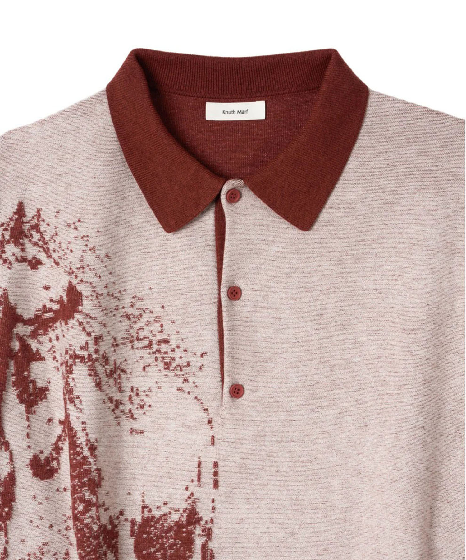 reversible jacquard polo knit Knuth Marf