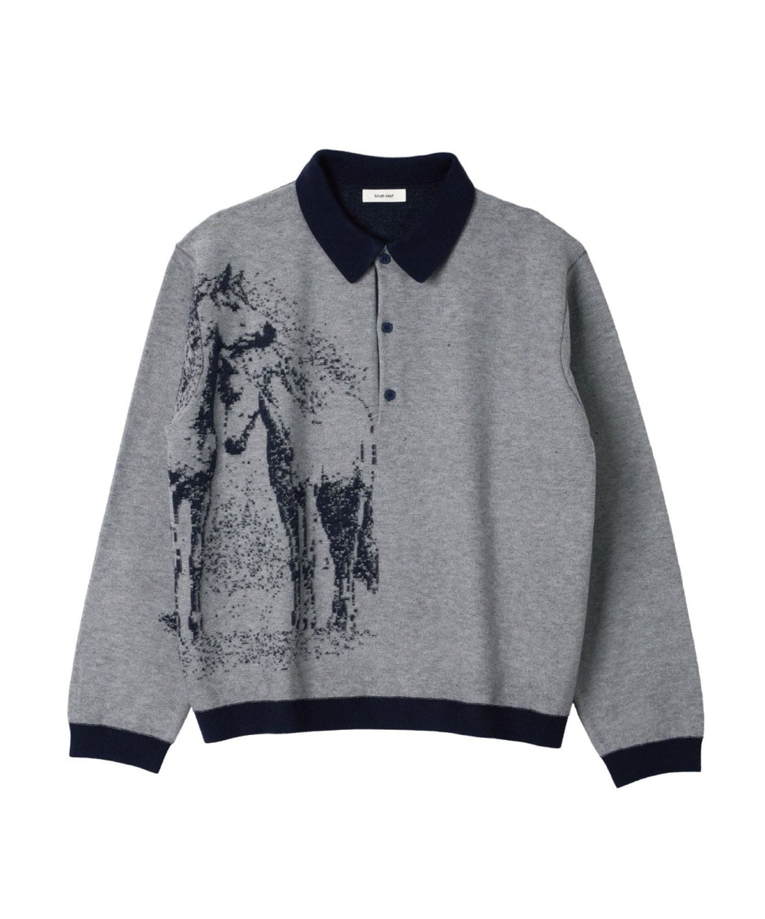 reversible jacquard polo knit Knuth Marf