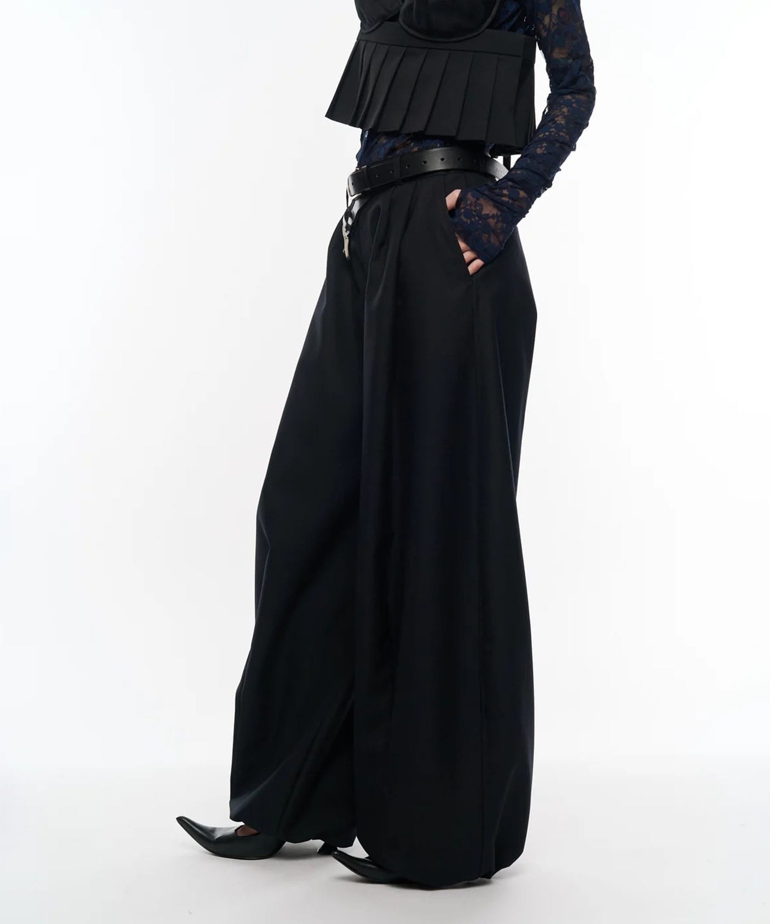 Bontan Wide Trousers POOLDE
