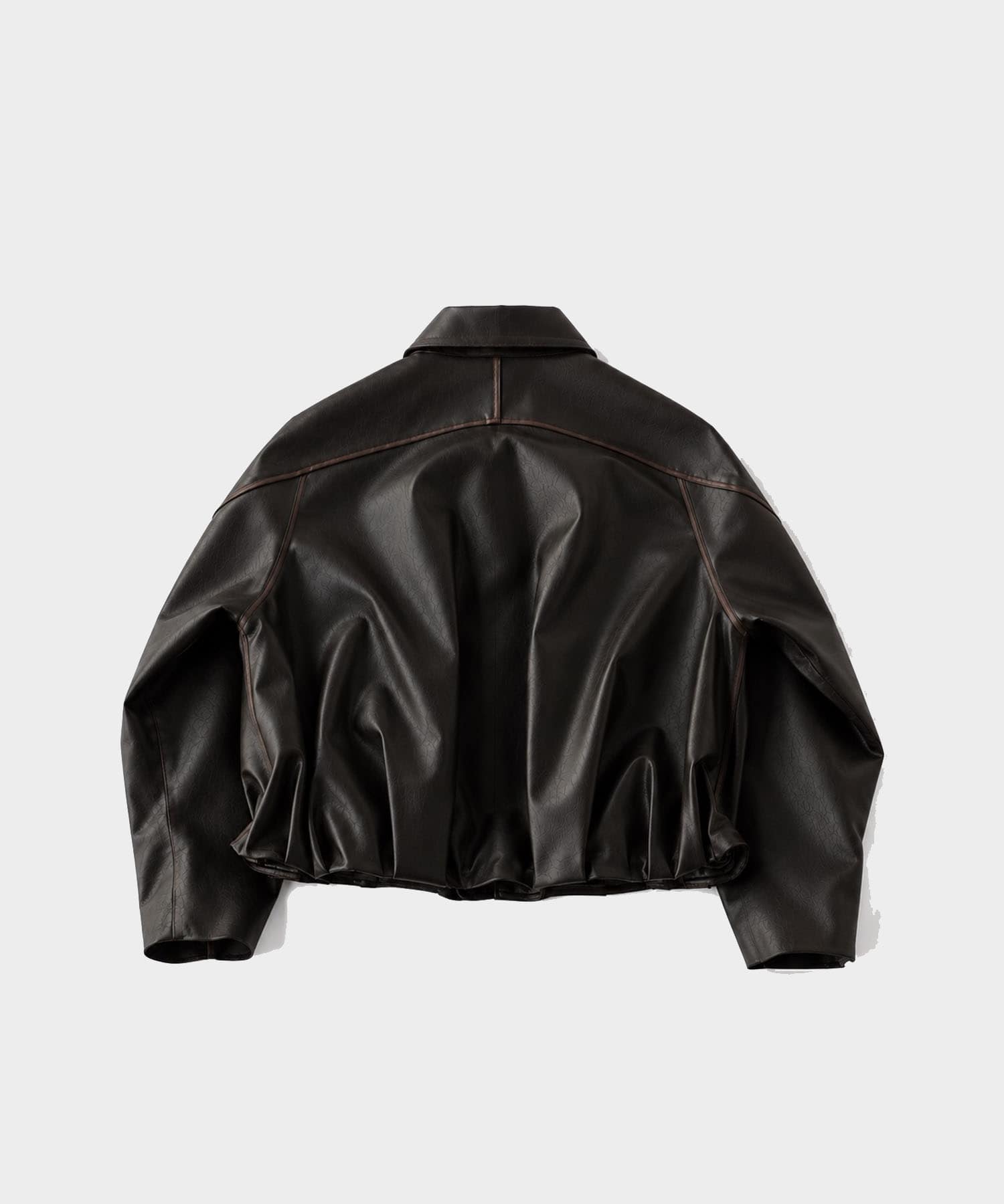 balloon blouson vintage faux leather CONZ